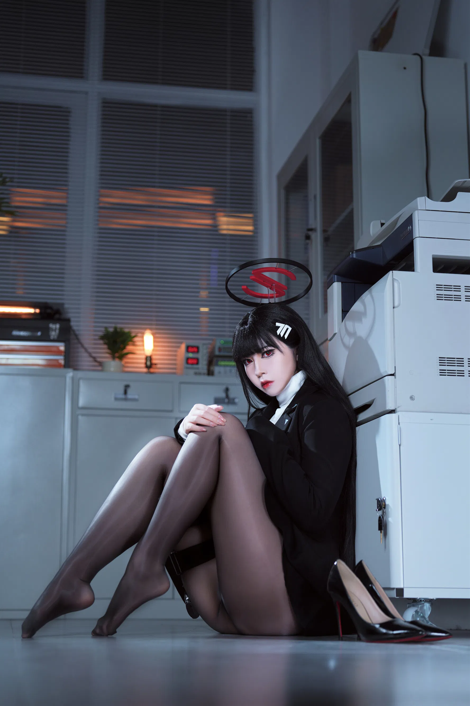 [Cosplay] 半半子 - 碧蓝档案 调月莉音