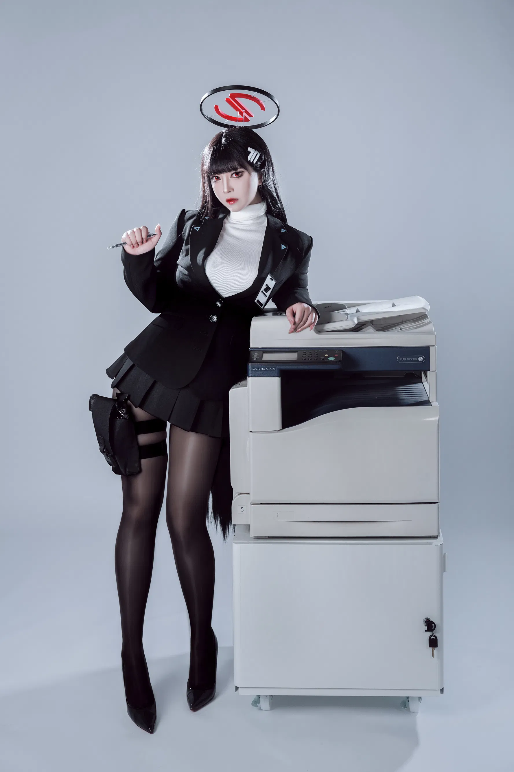 [Cosplay] 半半子 - 碧蓝档案 调月莉音