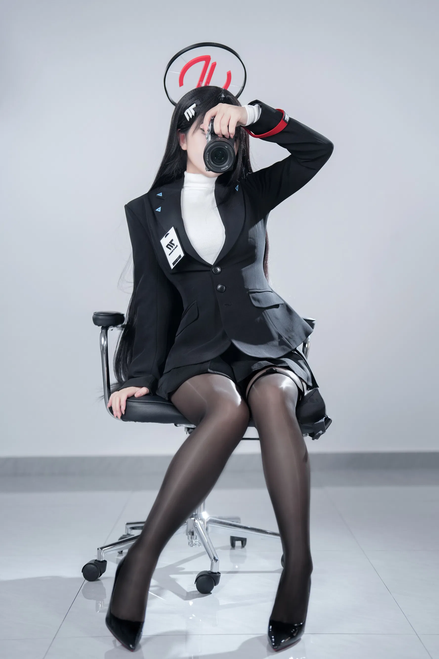 [Cosplay] 半半子 - 碧蓝档案 调月莉音