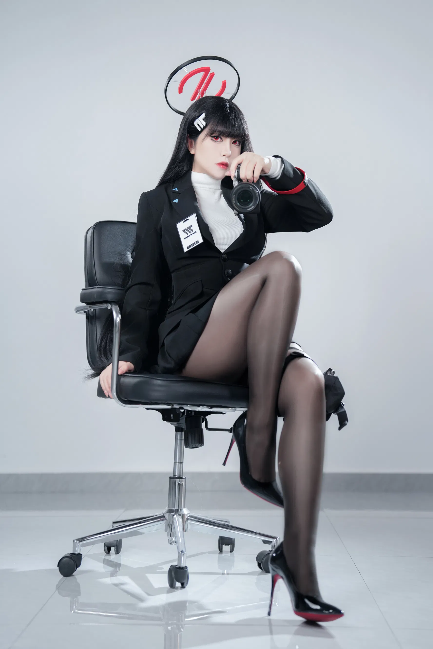 [Cosplay] 半半子 - 碧蓝档案 调月莉音