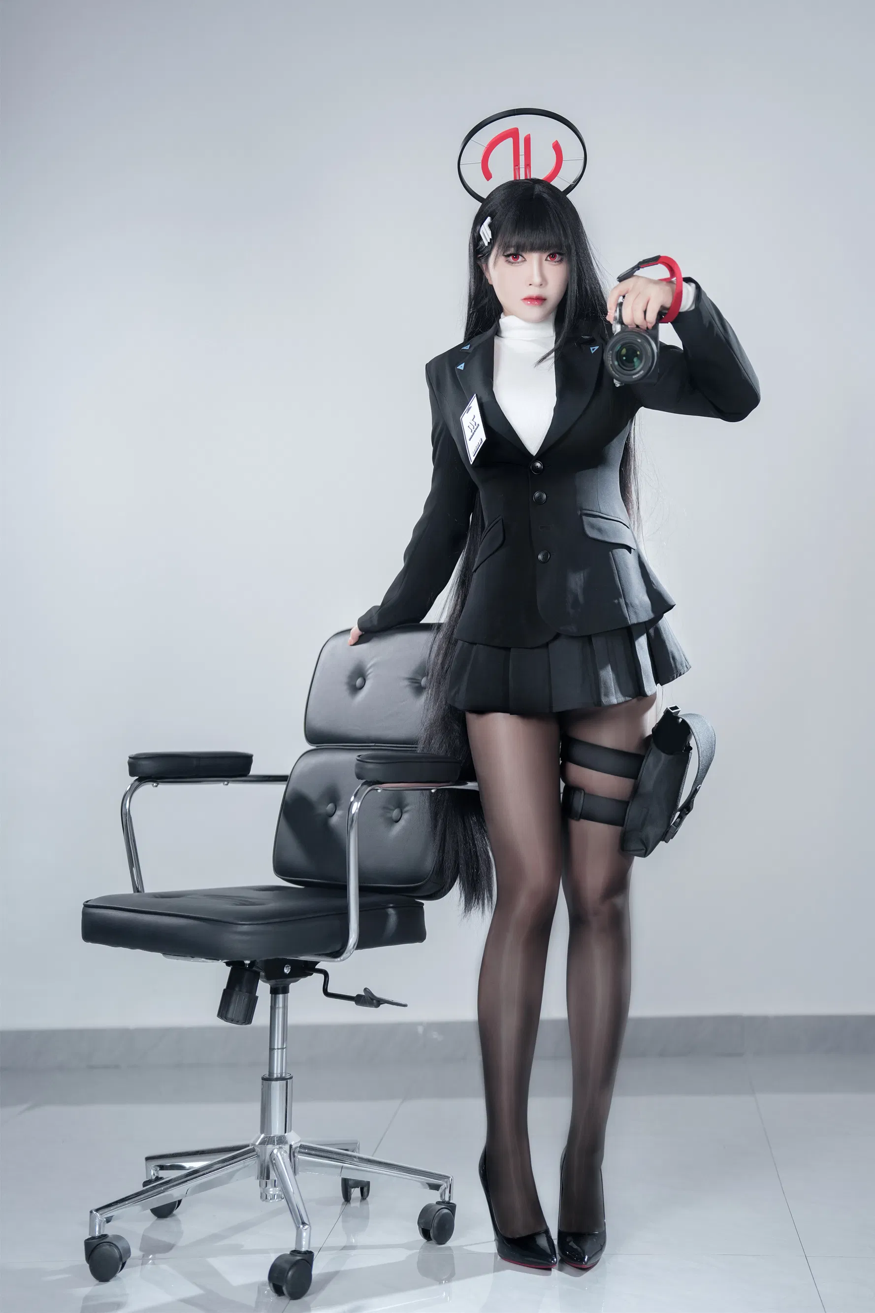 [Cosplay] 半半子 - 碧蓝档案 调月莉音