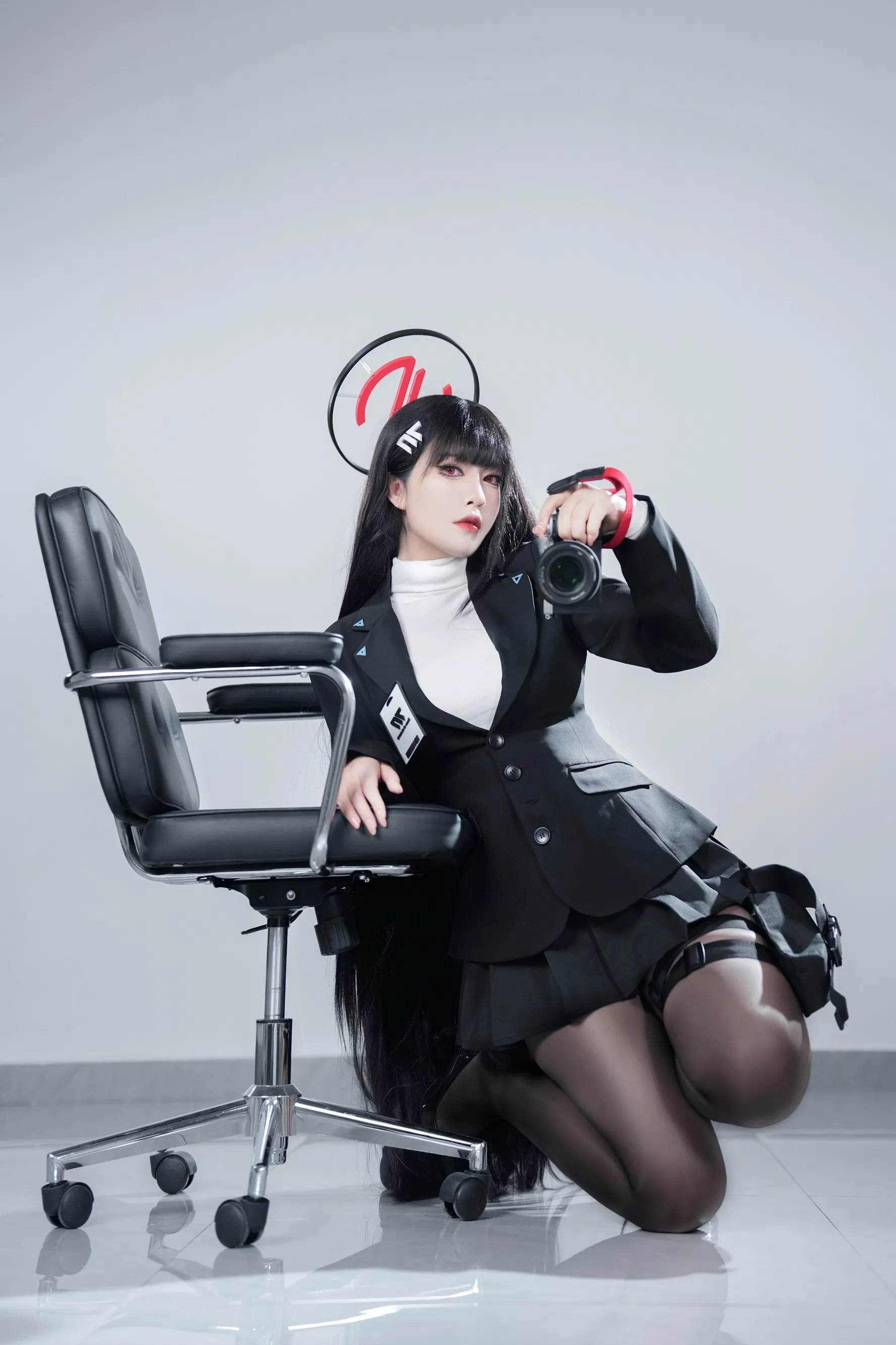 [Cosplay] 半半子 - 碧蓝档案 调月莉音