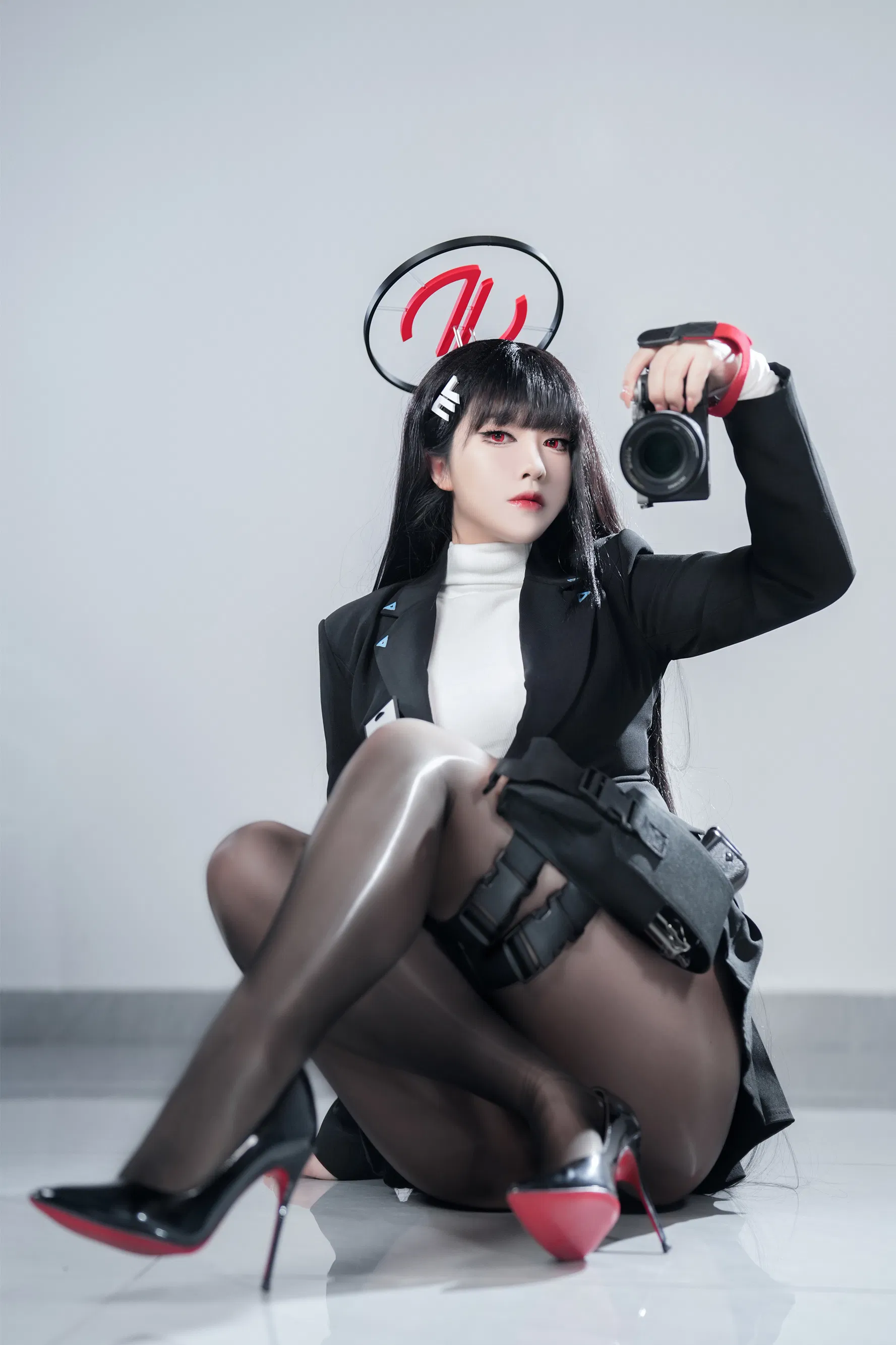 [Cosplay] 半半子 - 碧蓝档案 调月莉音