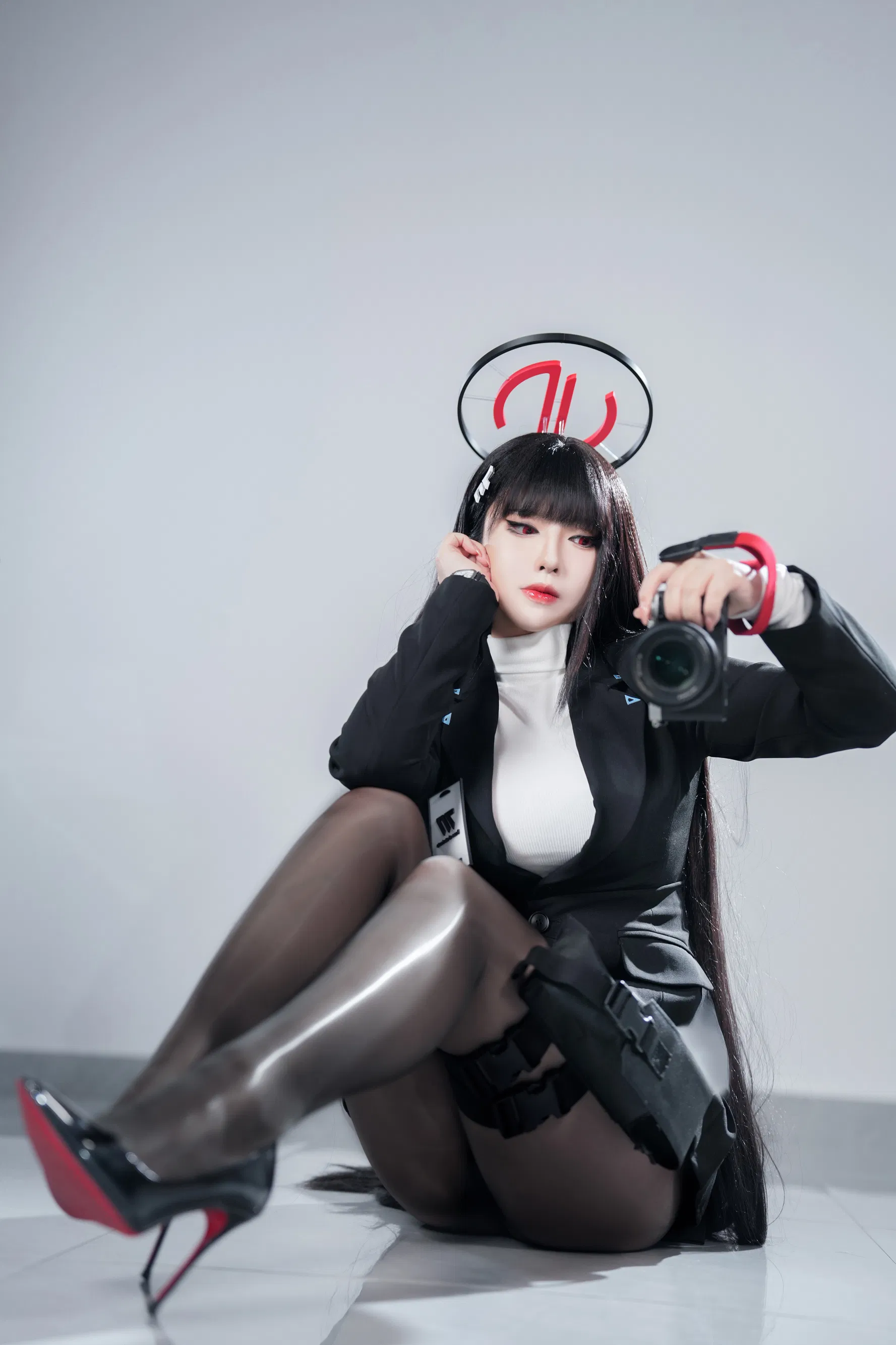 [Cosplay] 半半子 - 碧蓝档案 调月莉音