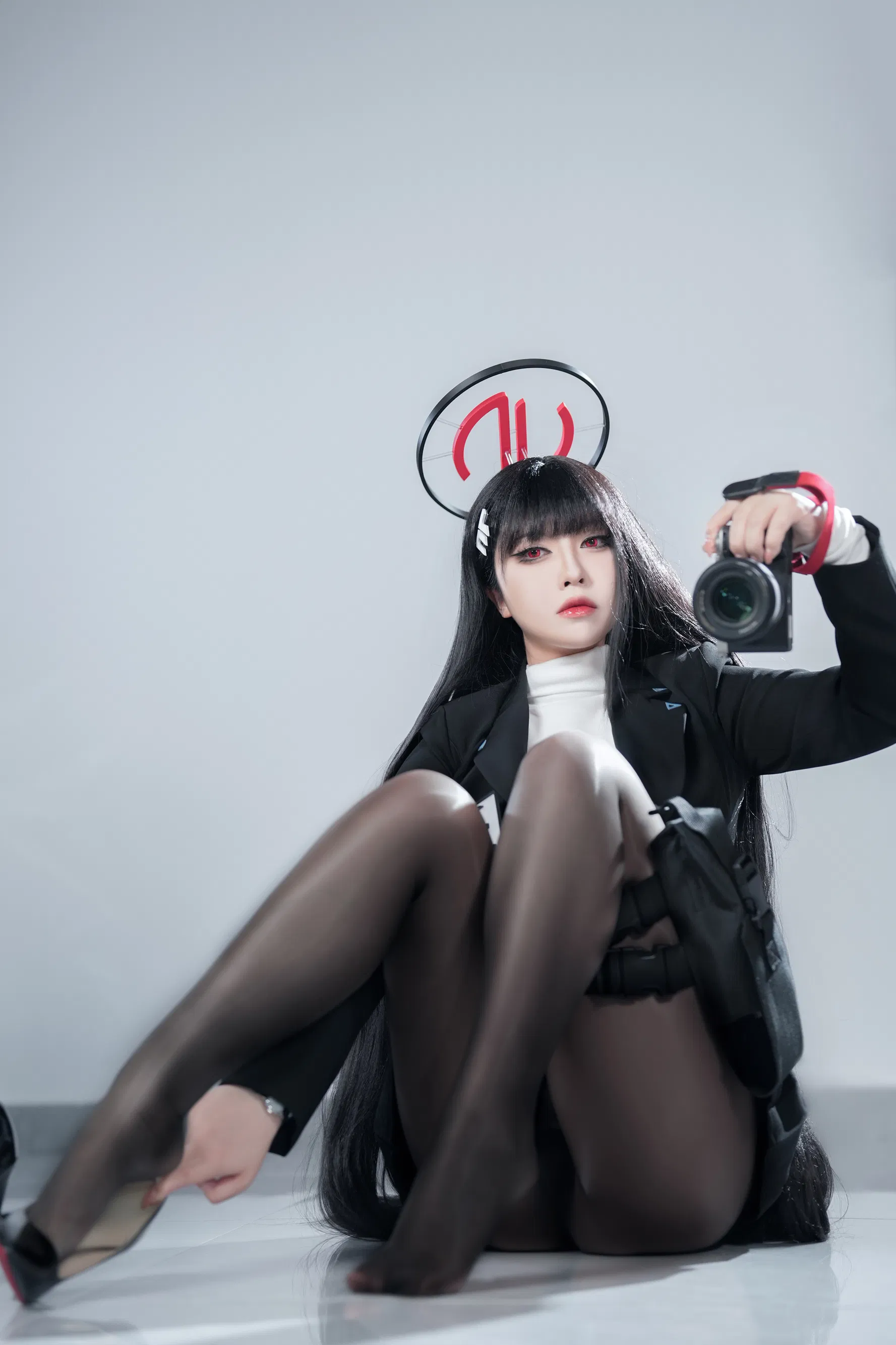 [Cosplay] 半半子 - 碧蓝档案 调月莉音