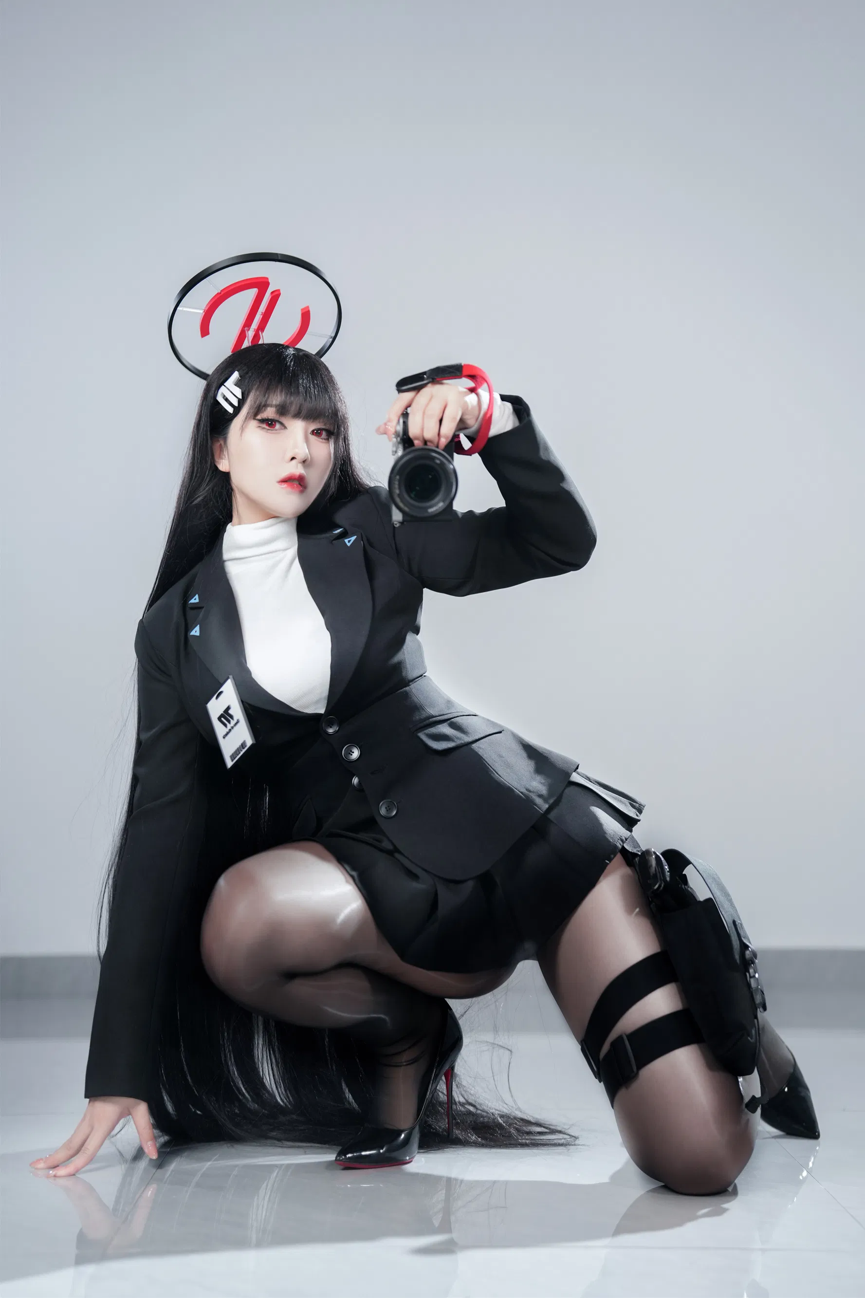 [Cosplay] 半半子 - 碧蓝档案 调月莉音