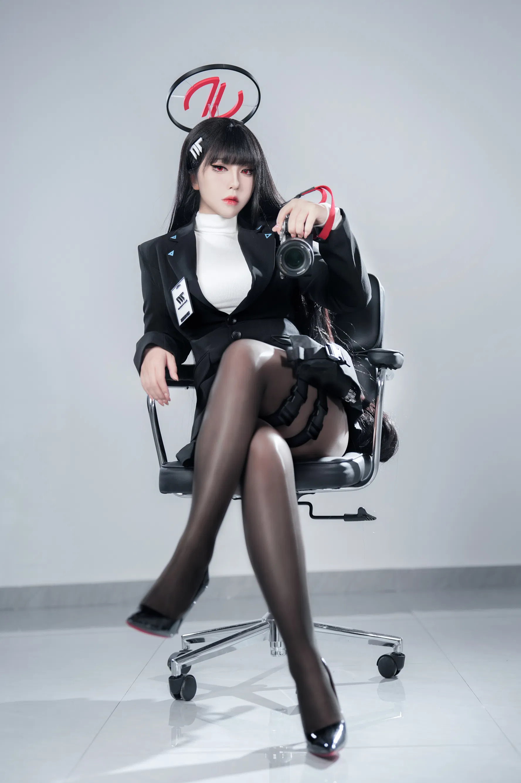 [Cosplay] 半半子 - 碧蓝档案 调月莉音