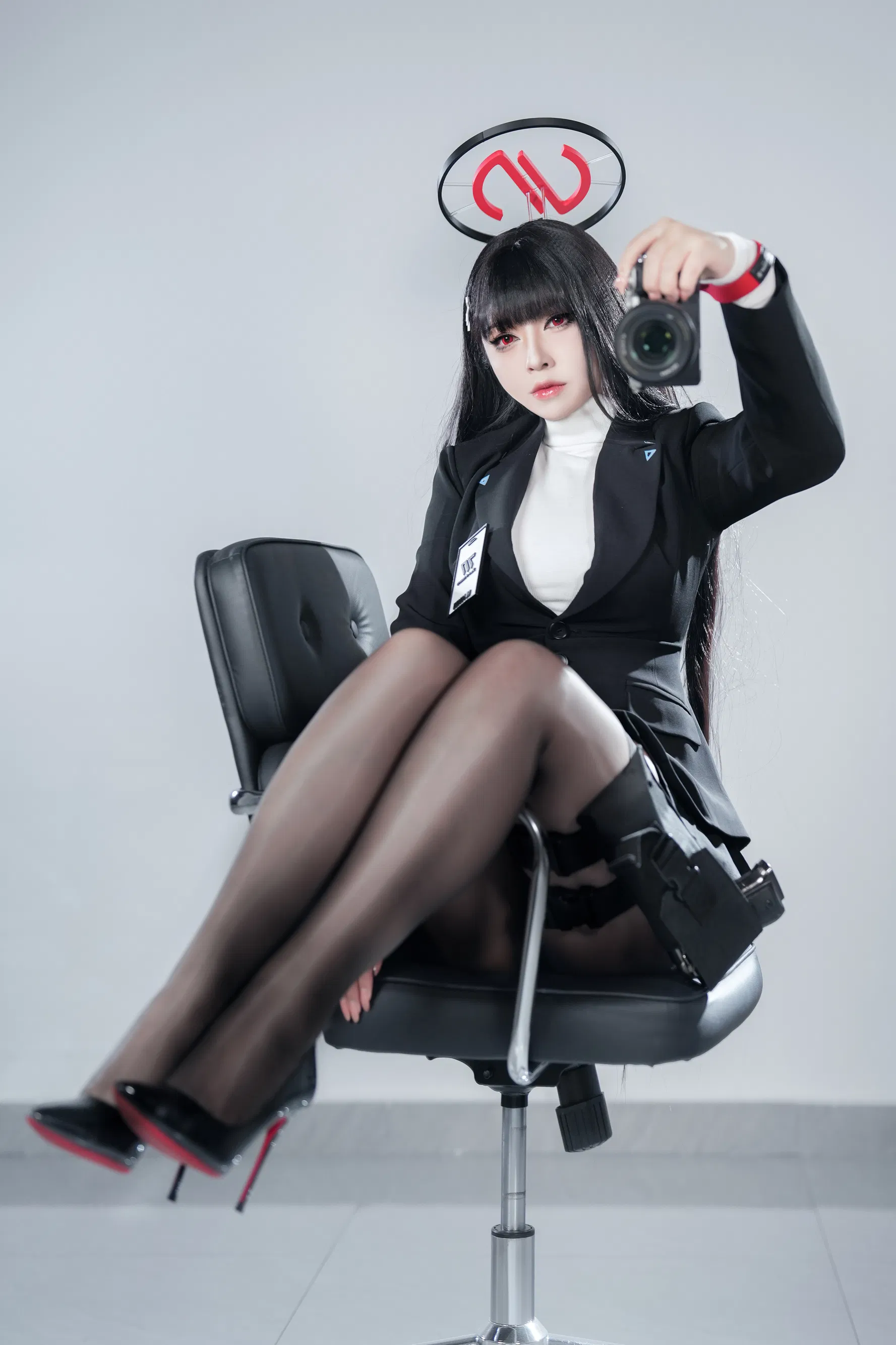 [Cosplay] 半半子 - 碧蓝档案 调月莉音