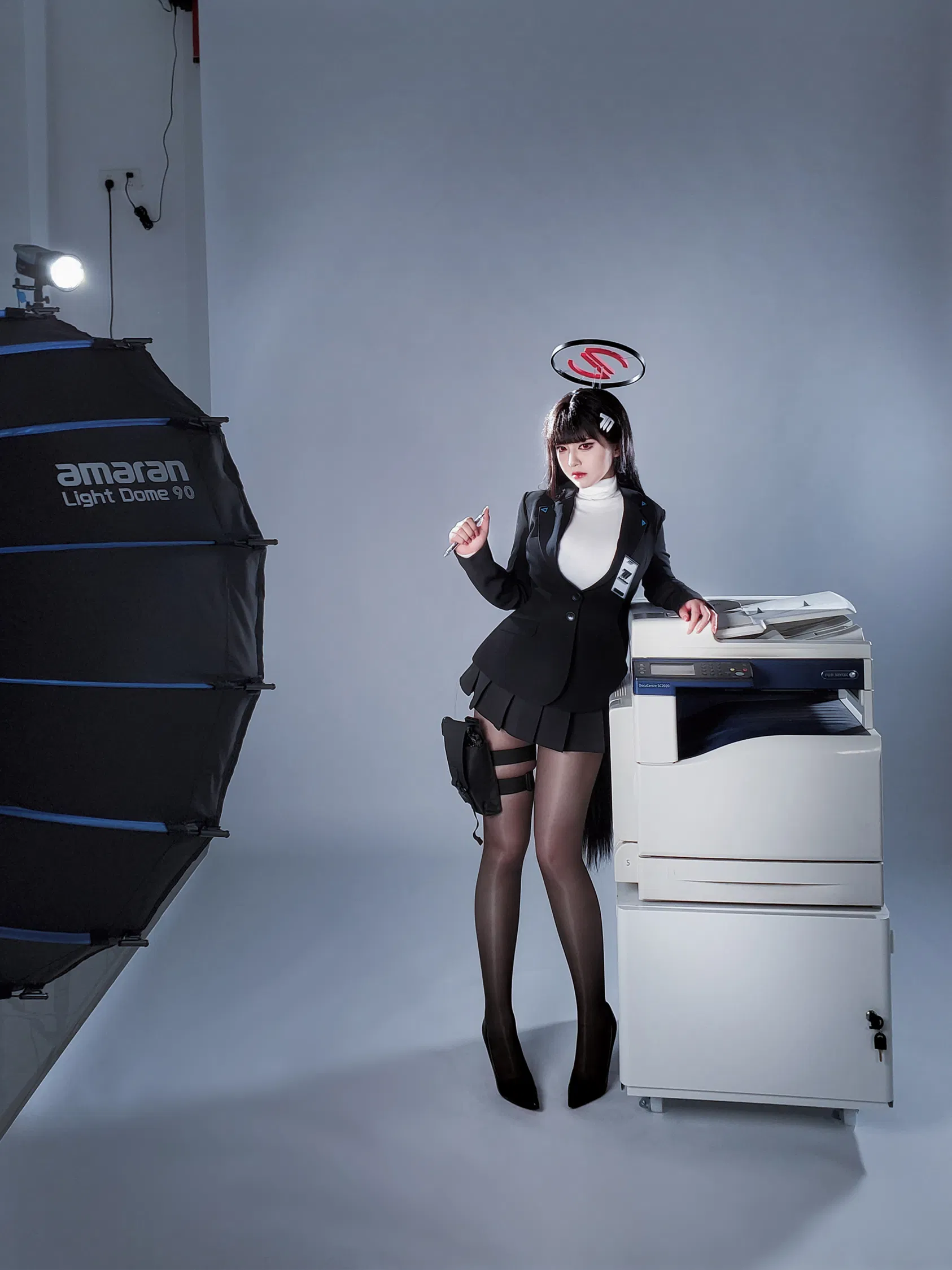 [Cosplay] 半半子 - 碧蓝档案 调月莉音