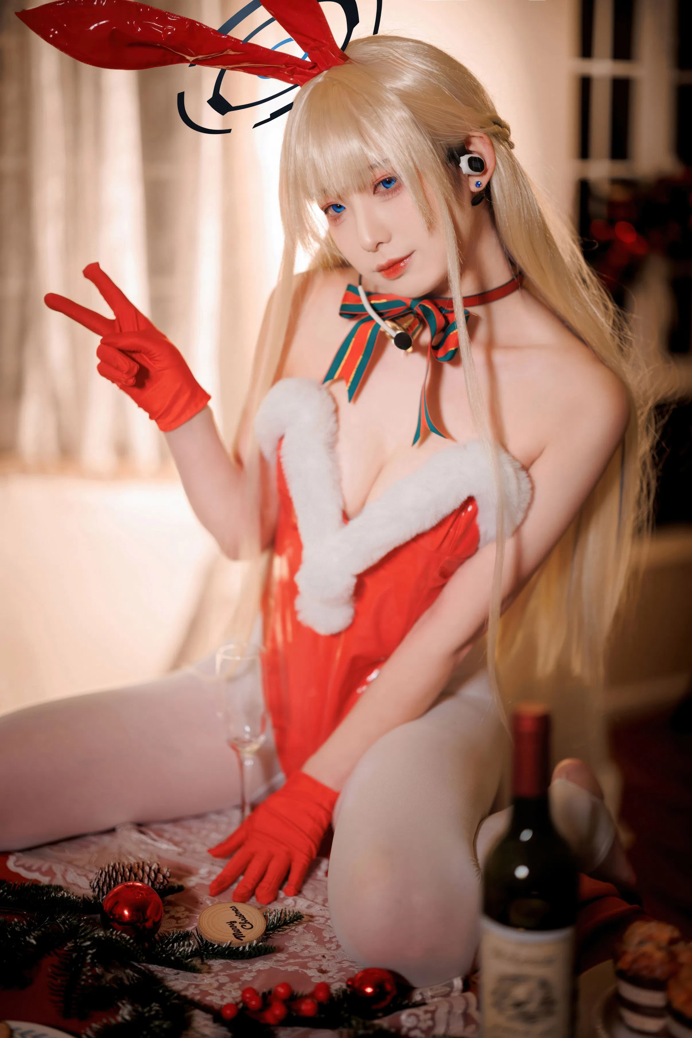 [Cosplay] 封疆疆v - 蔚蓝档案 飞鸟马时 圣诞