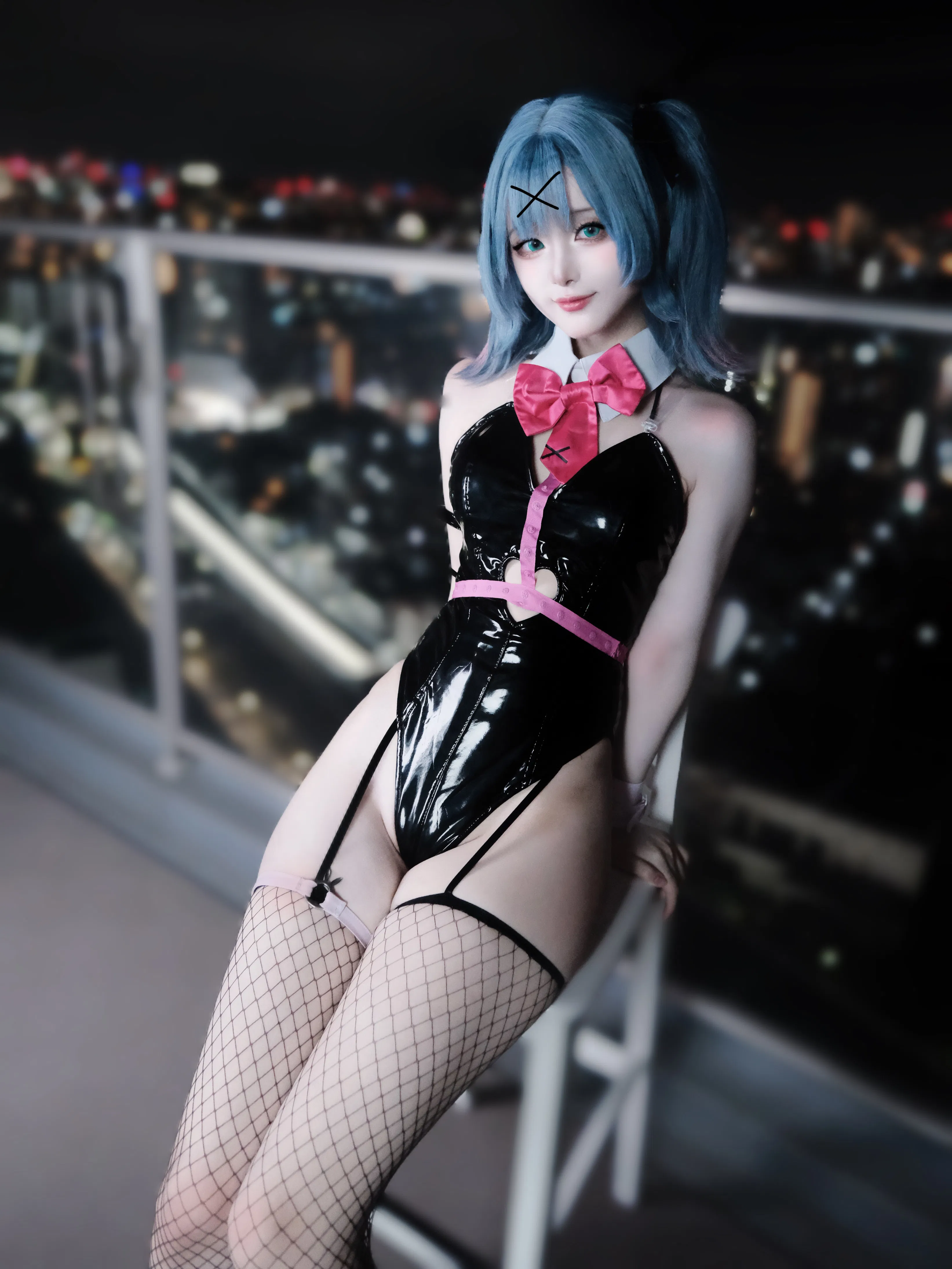 [Cosplay] 幼愛youmeko - 初音未来兔子洞兔女郎