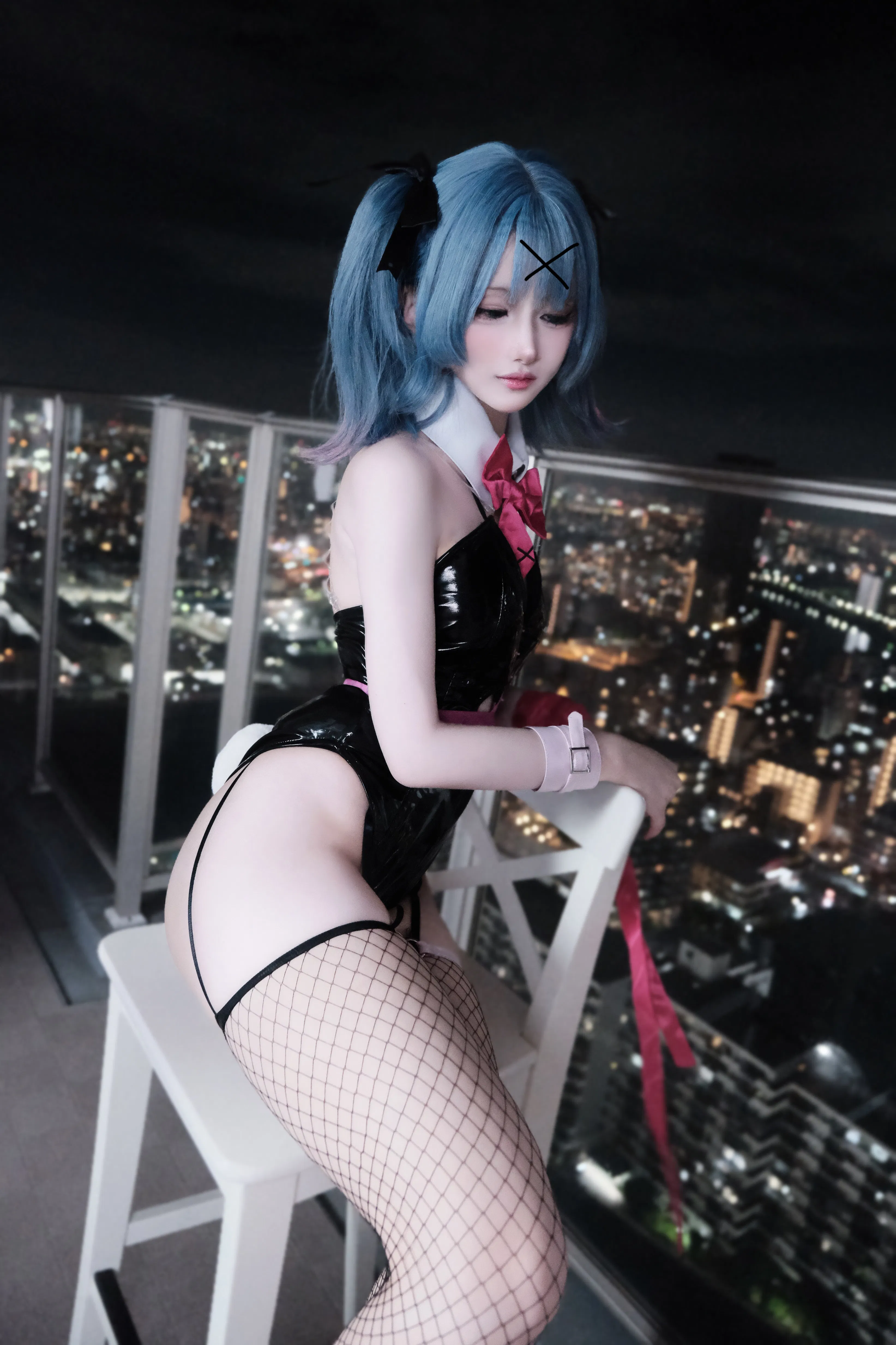 [Cosplay] 幼愛youmeko - 初音未来兔子洞兔女郎