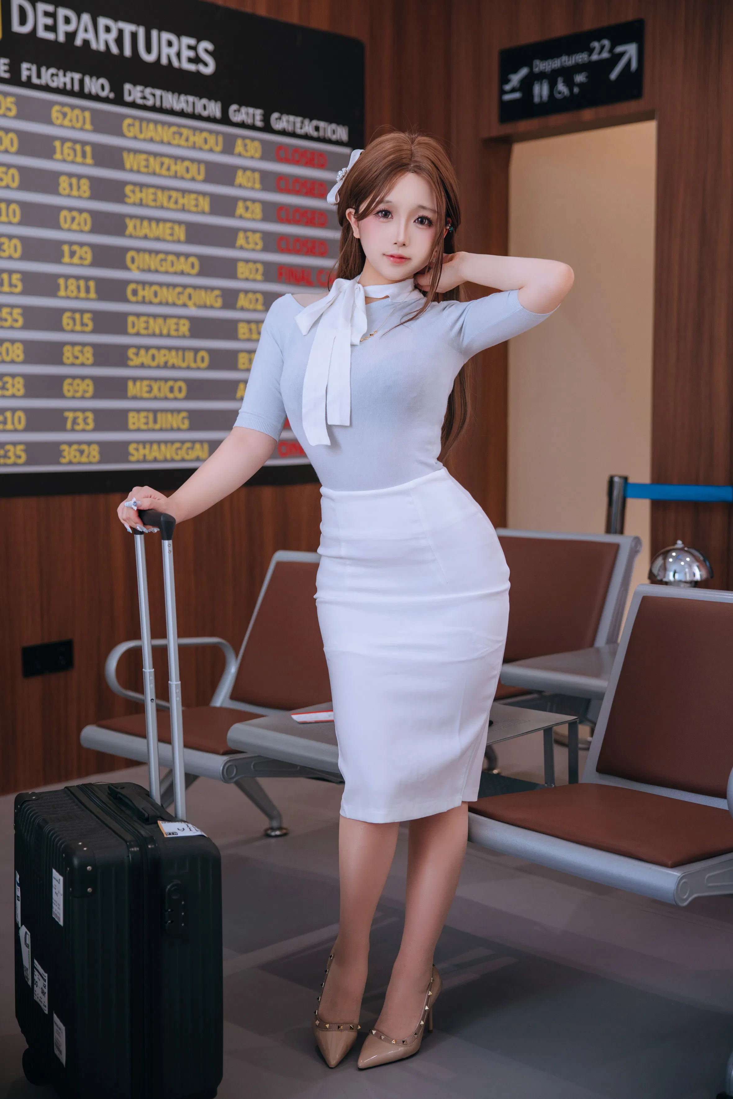 [Cosplay] 日奈娇 - 国际航班