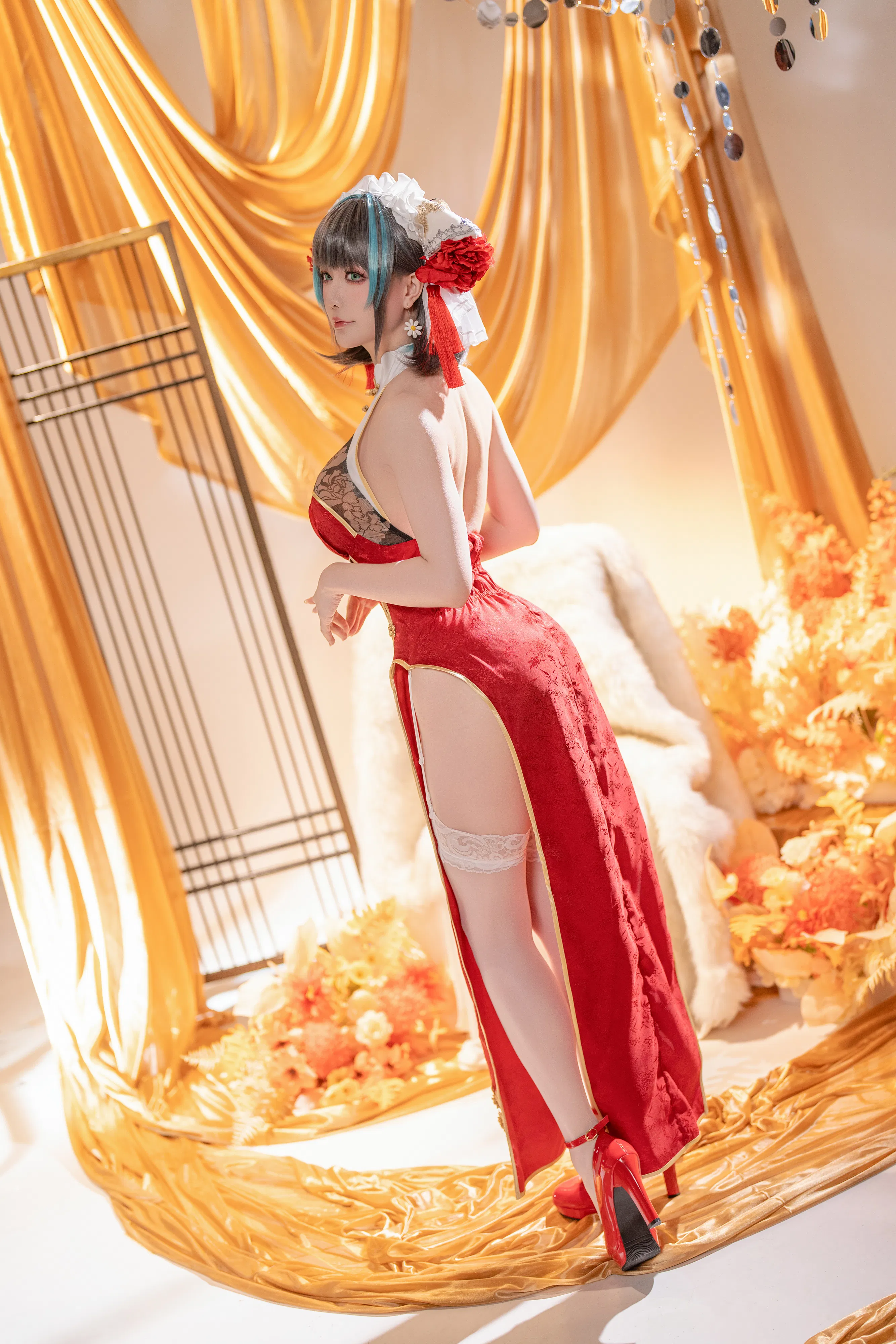 [Cosplay] 星之迟迟 2025年2月 – 碧蓝航线柴郡