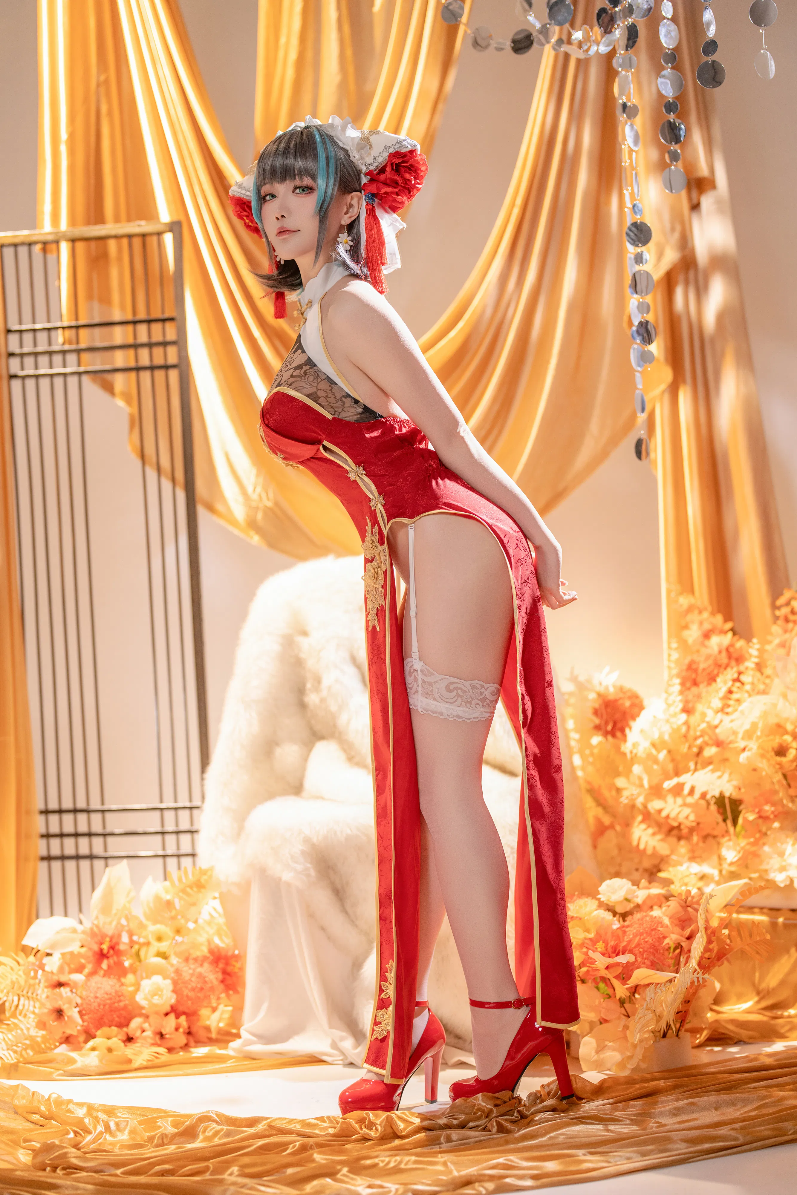 [Cosplay] 星之迟迟 2025年2月 – 碧蓝航线柴郡