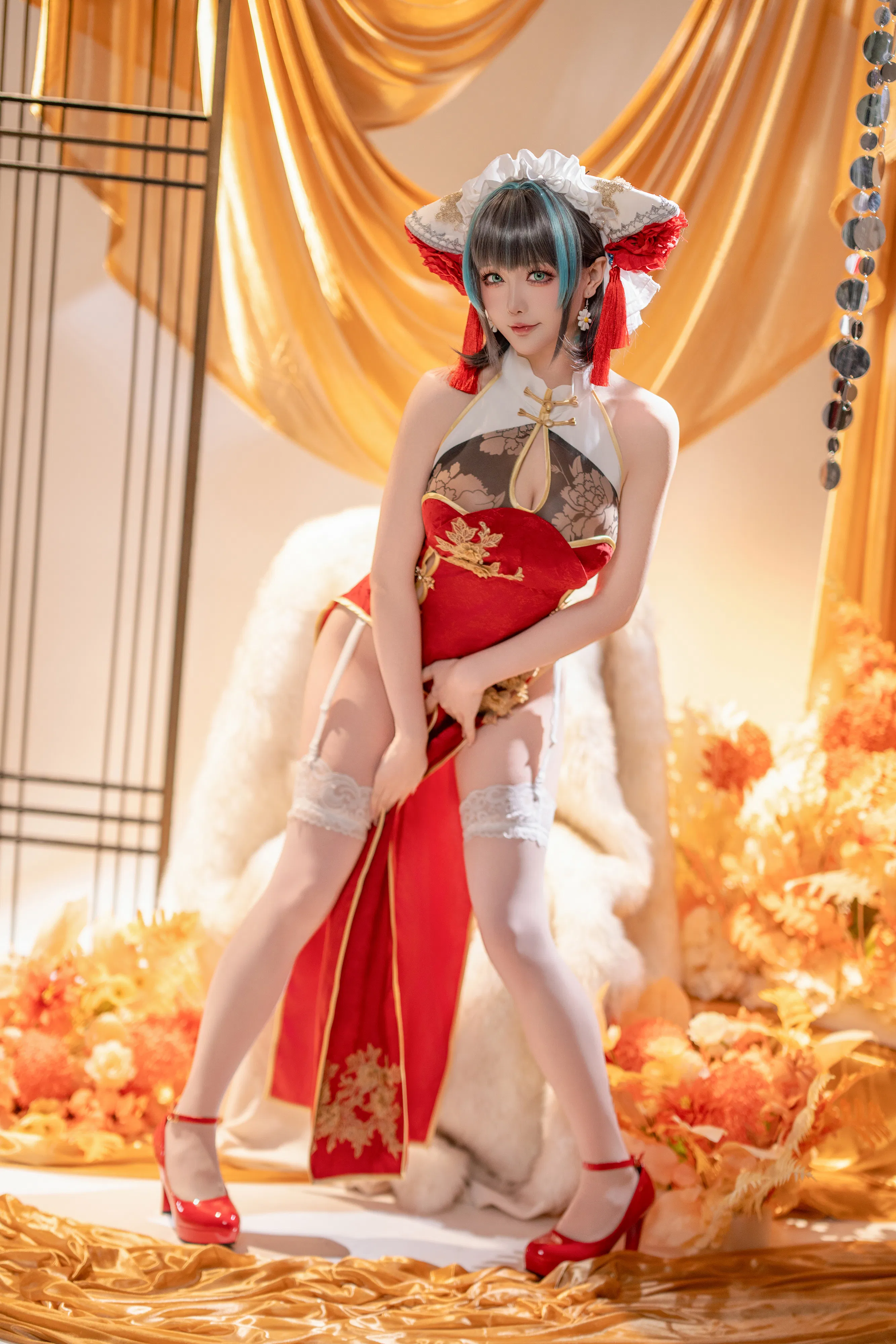 [Cosplay] 星之迟迟 2025年2月 – 碧蓝航线柴郡