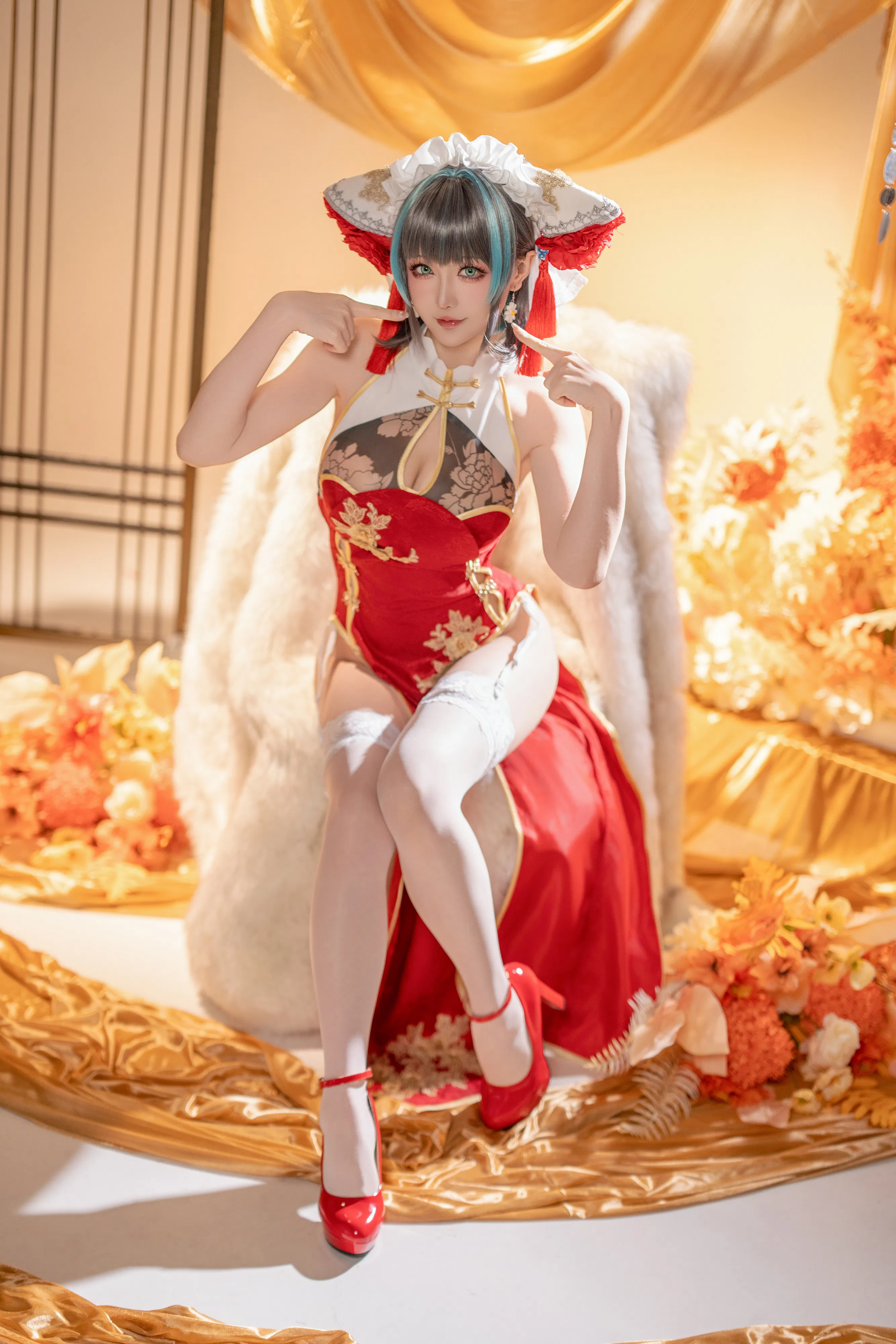 [Cosplay] 星之迟迟 2025年2月 – 碧蓝航线柴郡