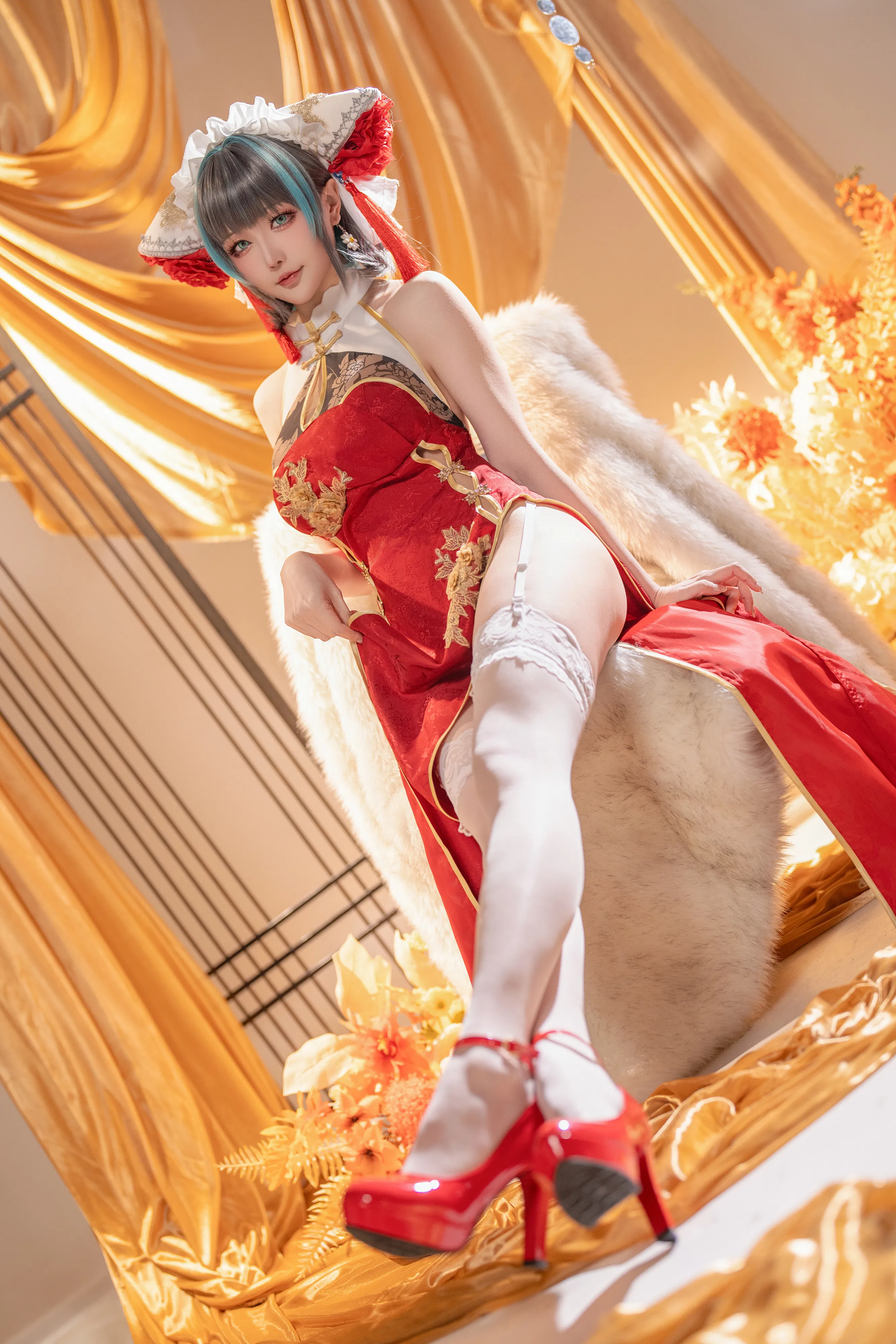 [Cosplay] 星之迟迟 2025年2月 – 碧蓝航线柴郡