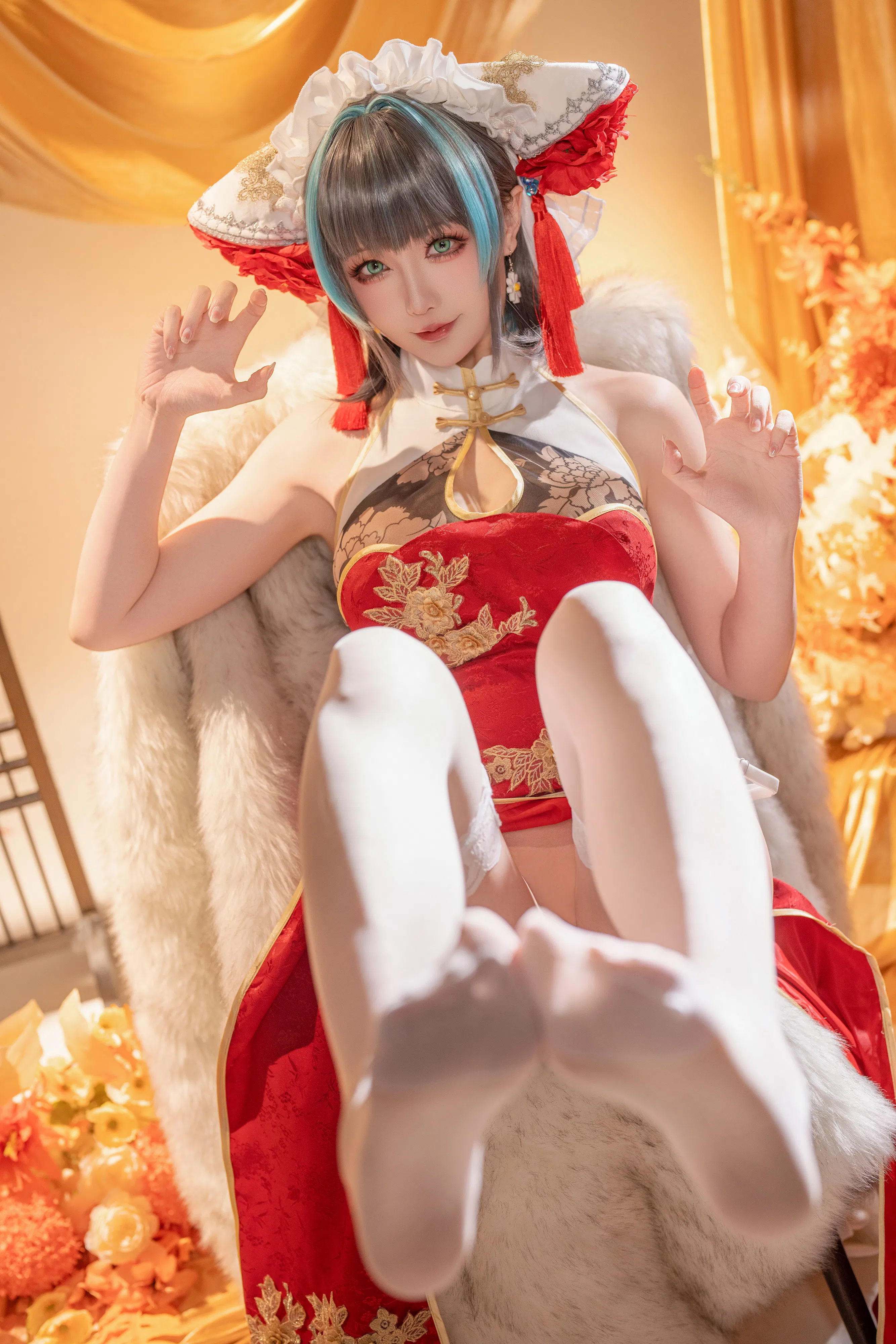 [Cosplay] 星之迟迟 2025年2月 – 碧蓝航线柴郡