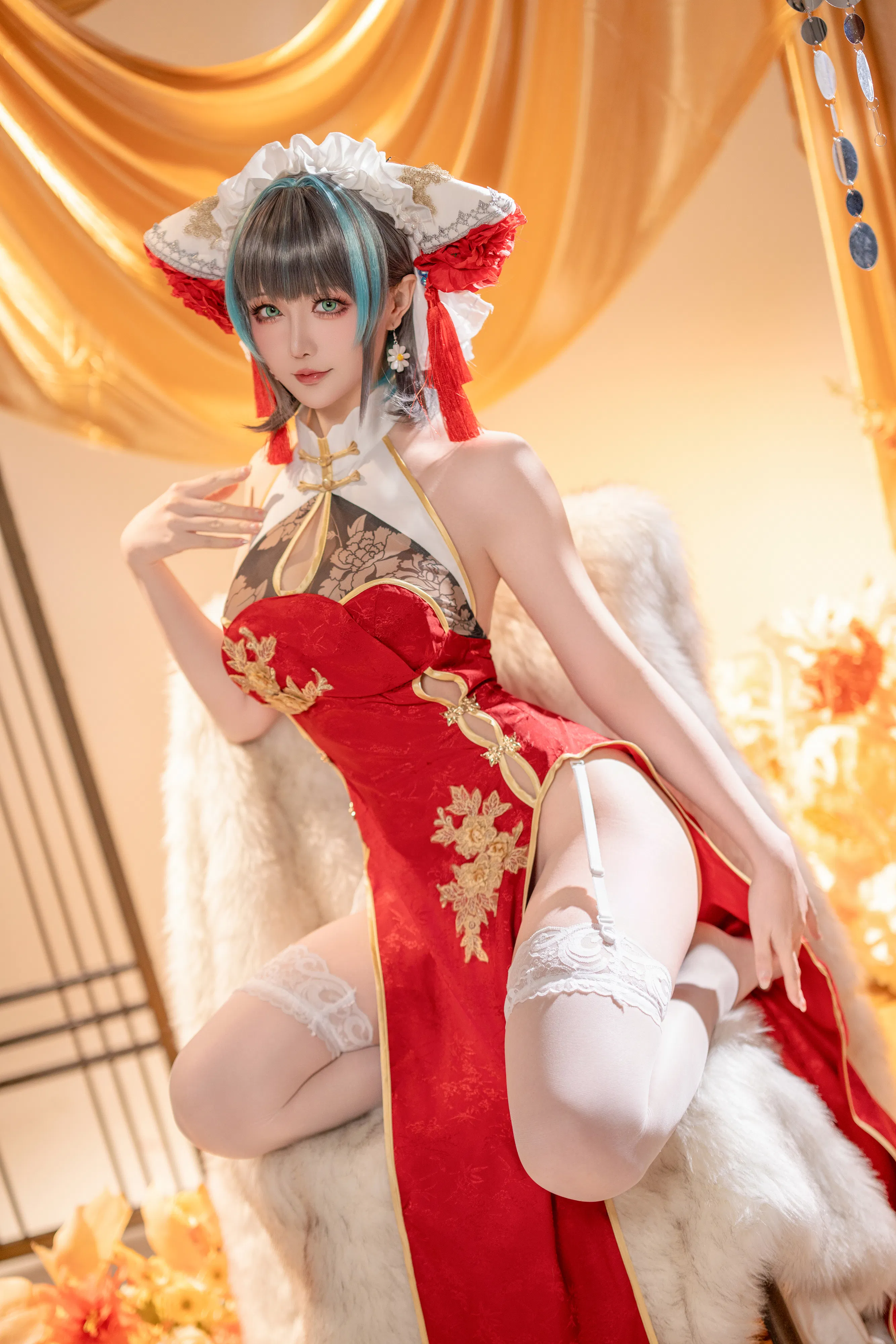 [Cosplay] 星之迟迟 2025年2月 – 碧蓝航线柴郡
