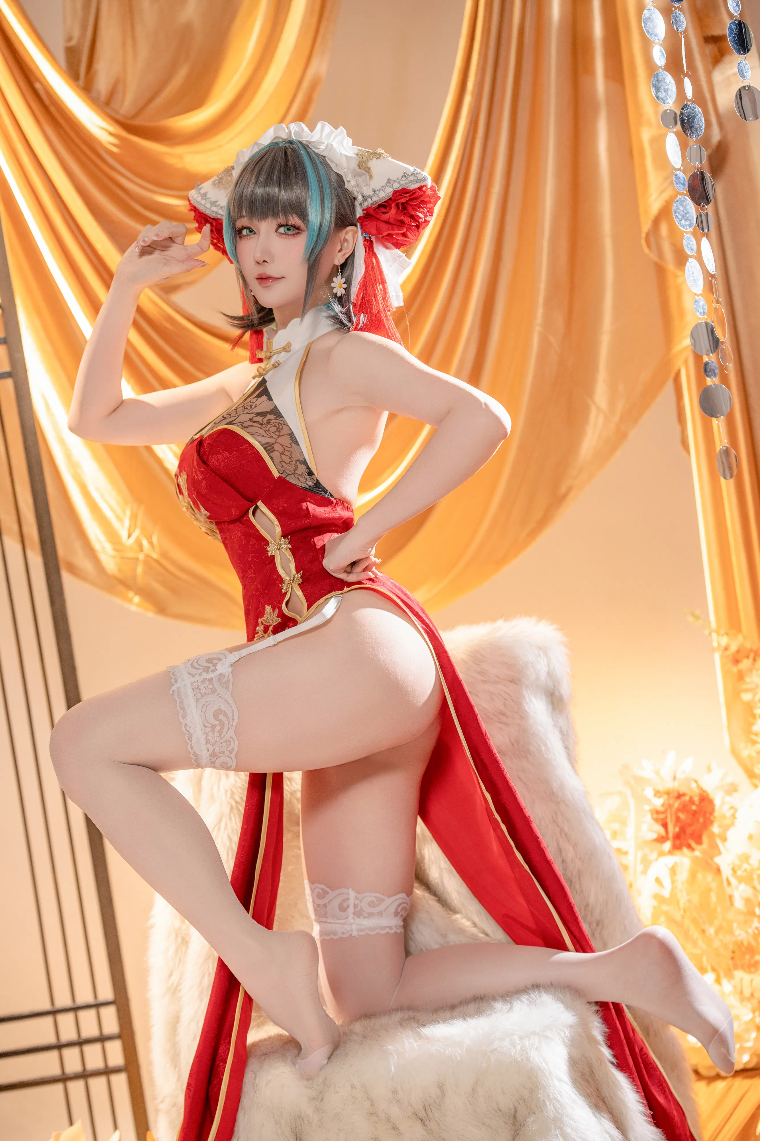 [Cosplay] 星之迟迟 2025年2月 – 碧蓝航线柴郡