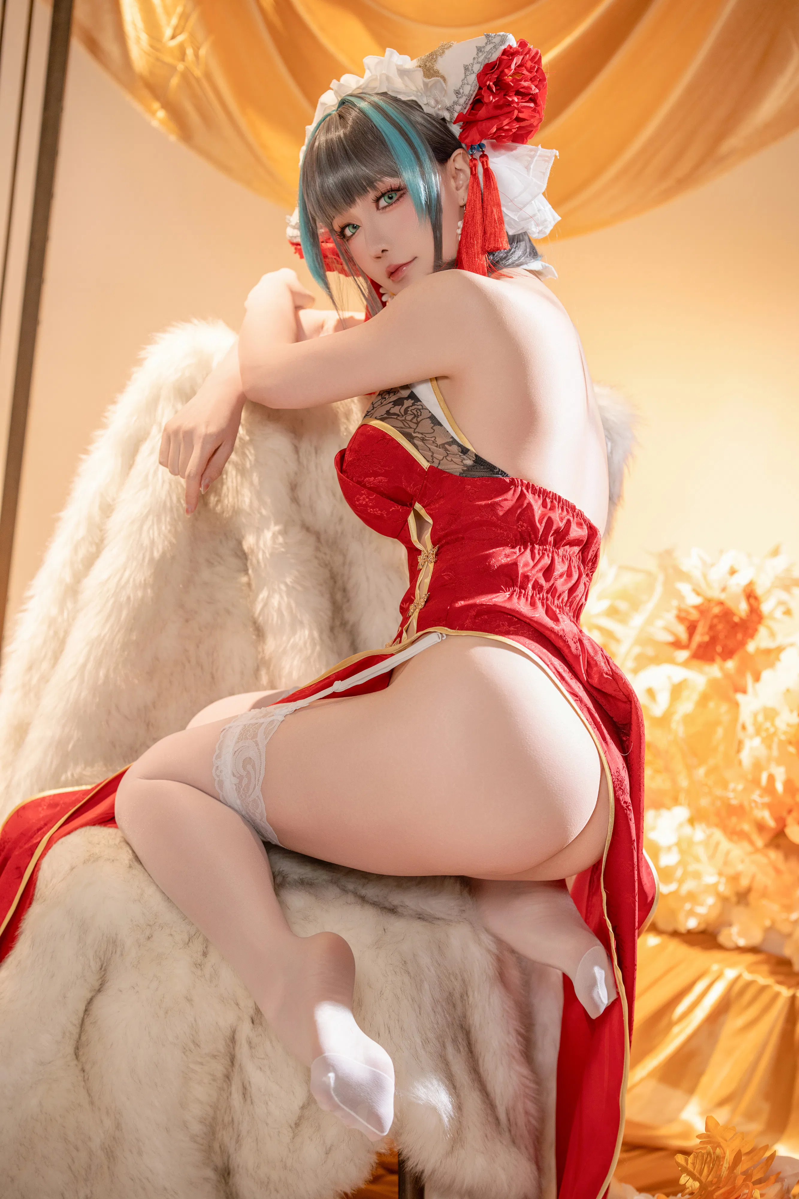 [Cosplay] 星之迟迟 2025年2月 – 碧蓝航线柴郡