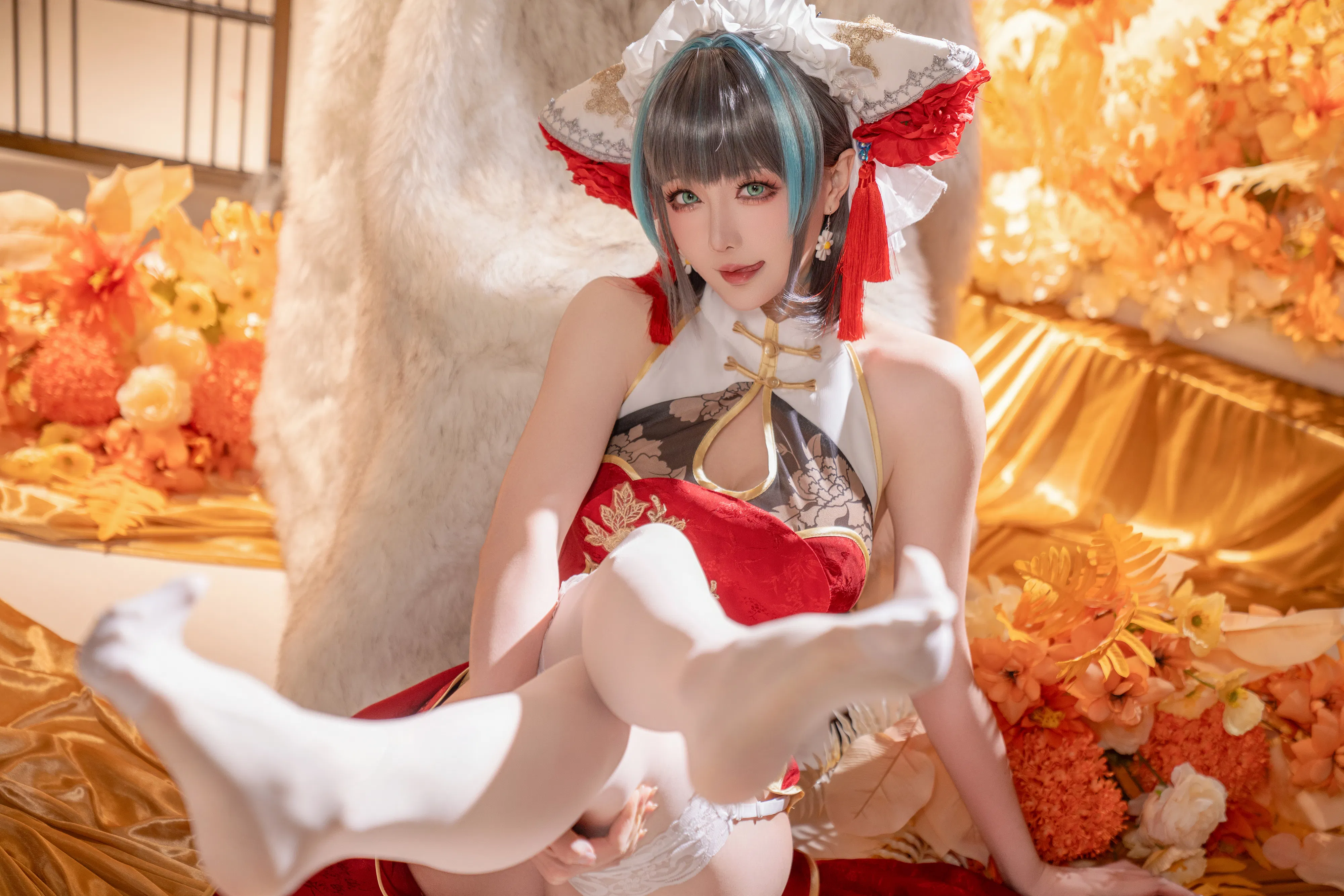 [Cosplay] 星之迟迟 2025年2月 – 碧蓝航线柴郡