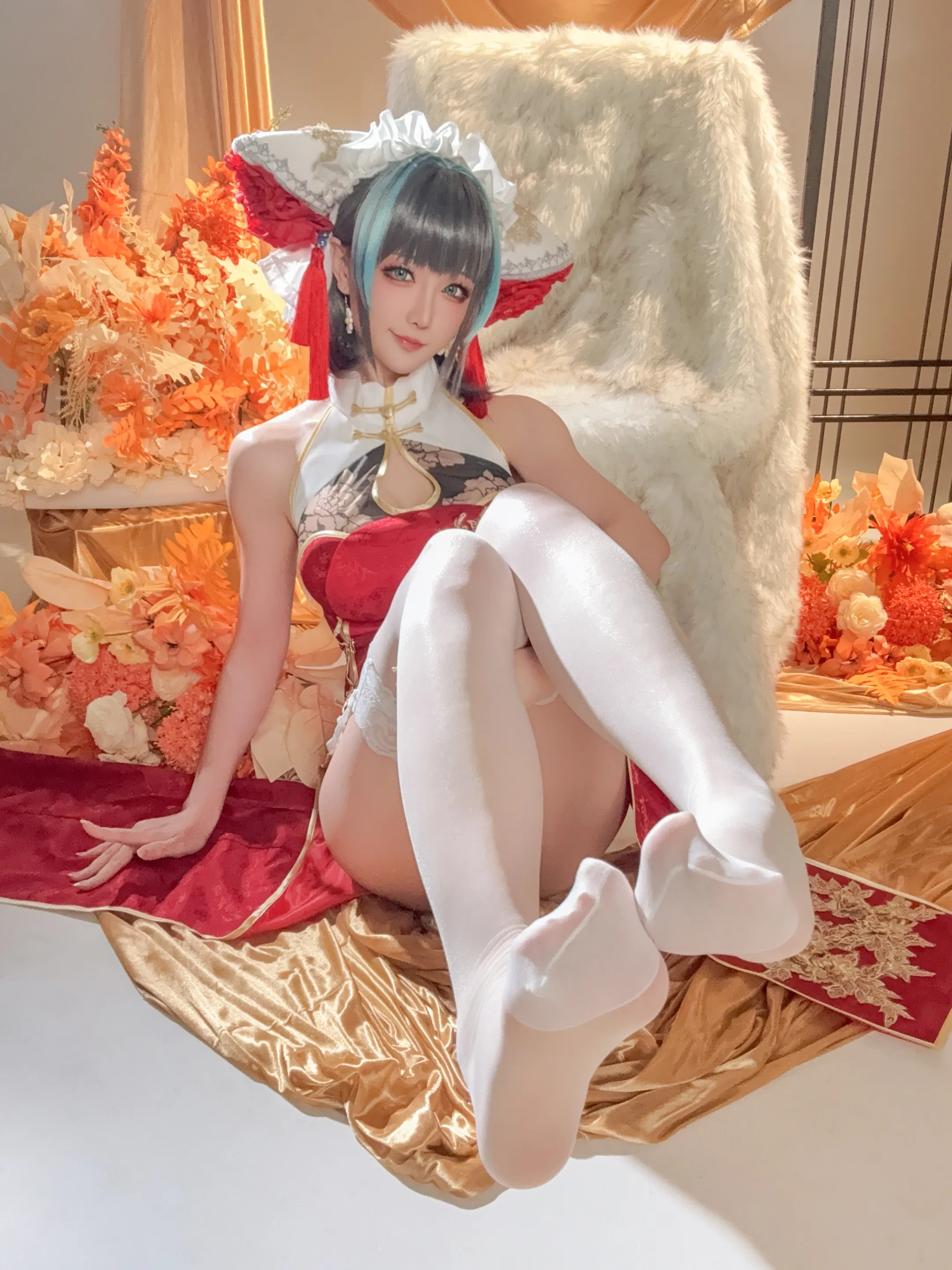 [Cosplay] 星之迟迟 2025年2月 – 碧蓝航线柴郡