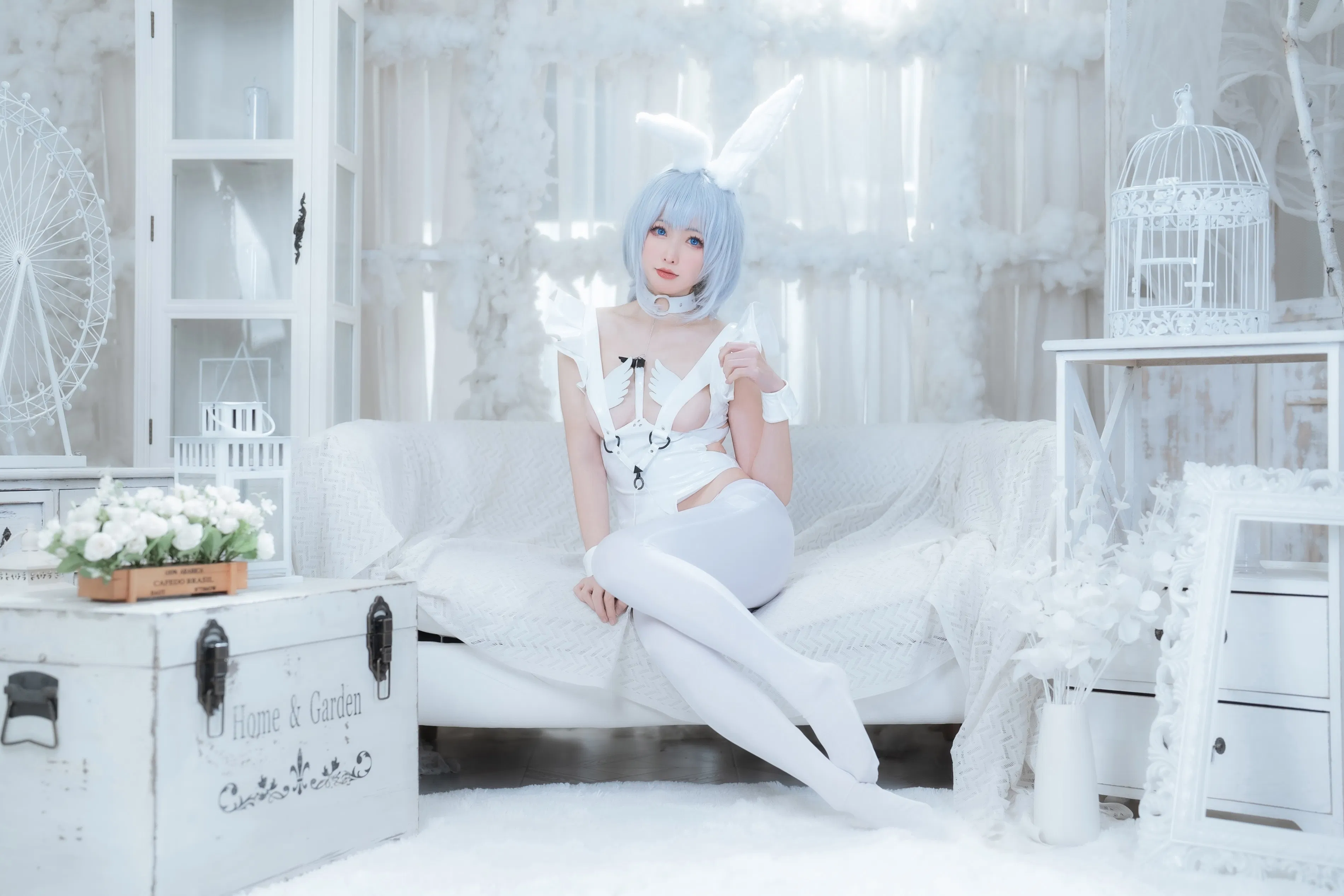 [Cosplay] 樱岛嗷一 兔女郎 碧蓝航线 光辉μ兵装 Z46