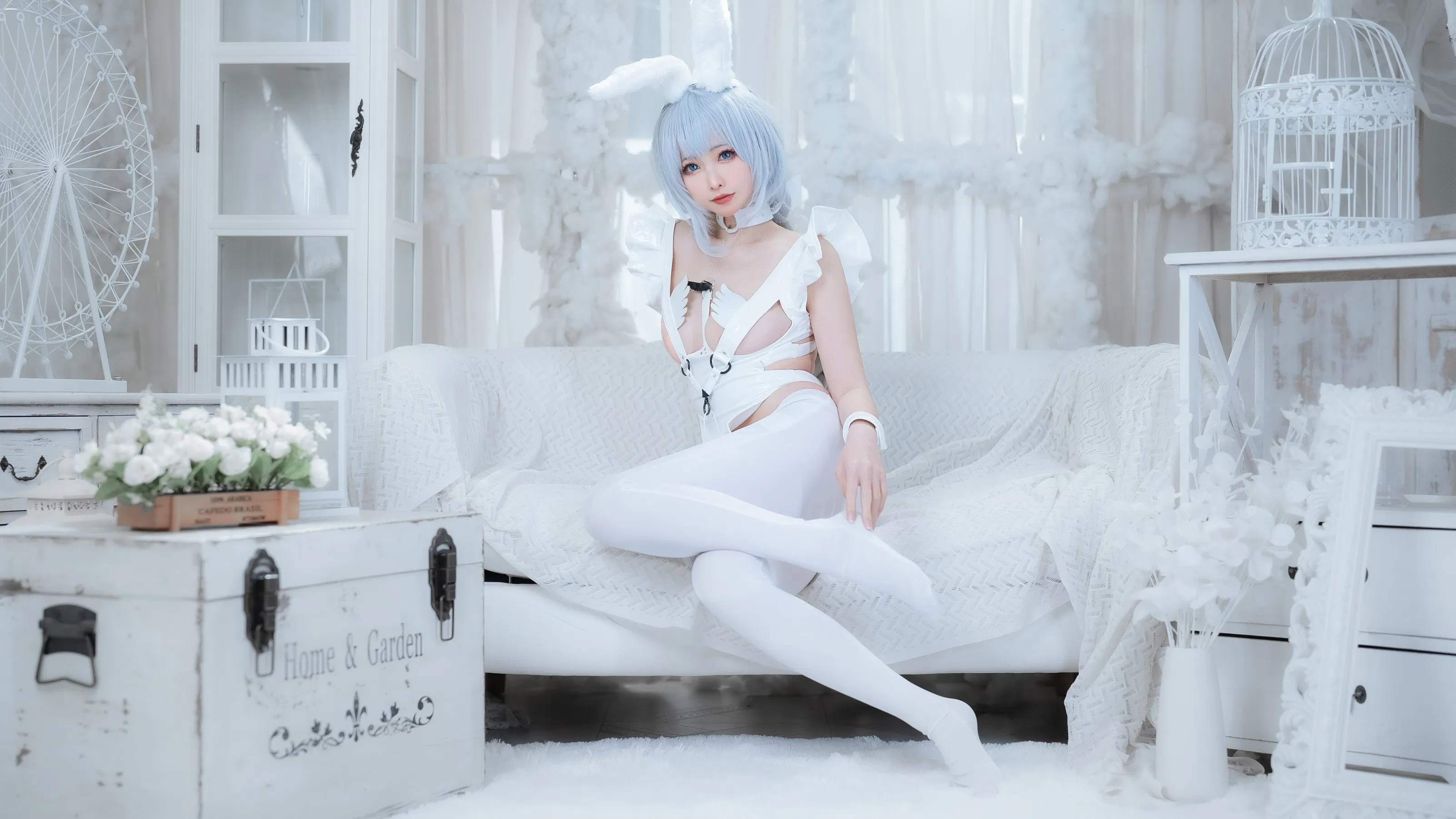 [Cosplay] 樱岛嗷一 兔女郎 碧蓝航线 光辉μ兵装 Z46