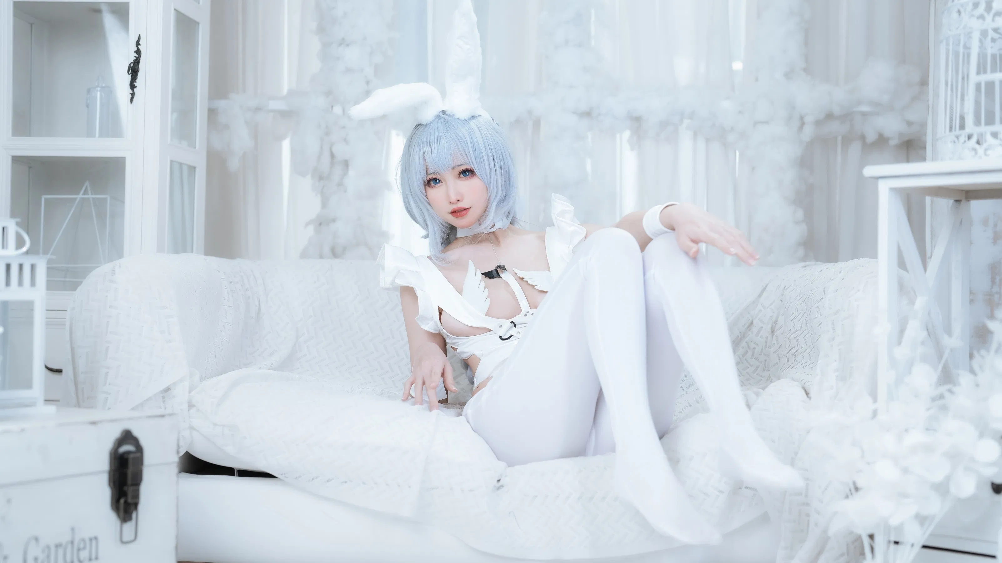 [Cosplay] 樱岛嗷一 兔女郎 碧蓝航线 光辉μ兵装 Z46