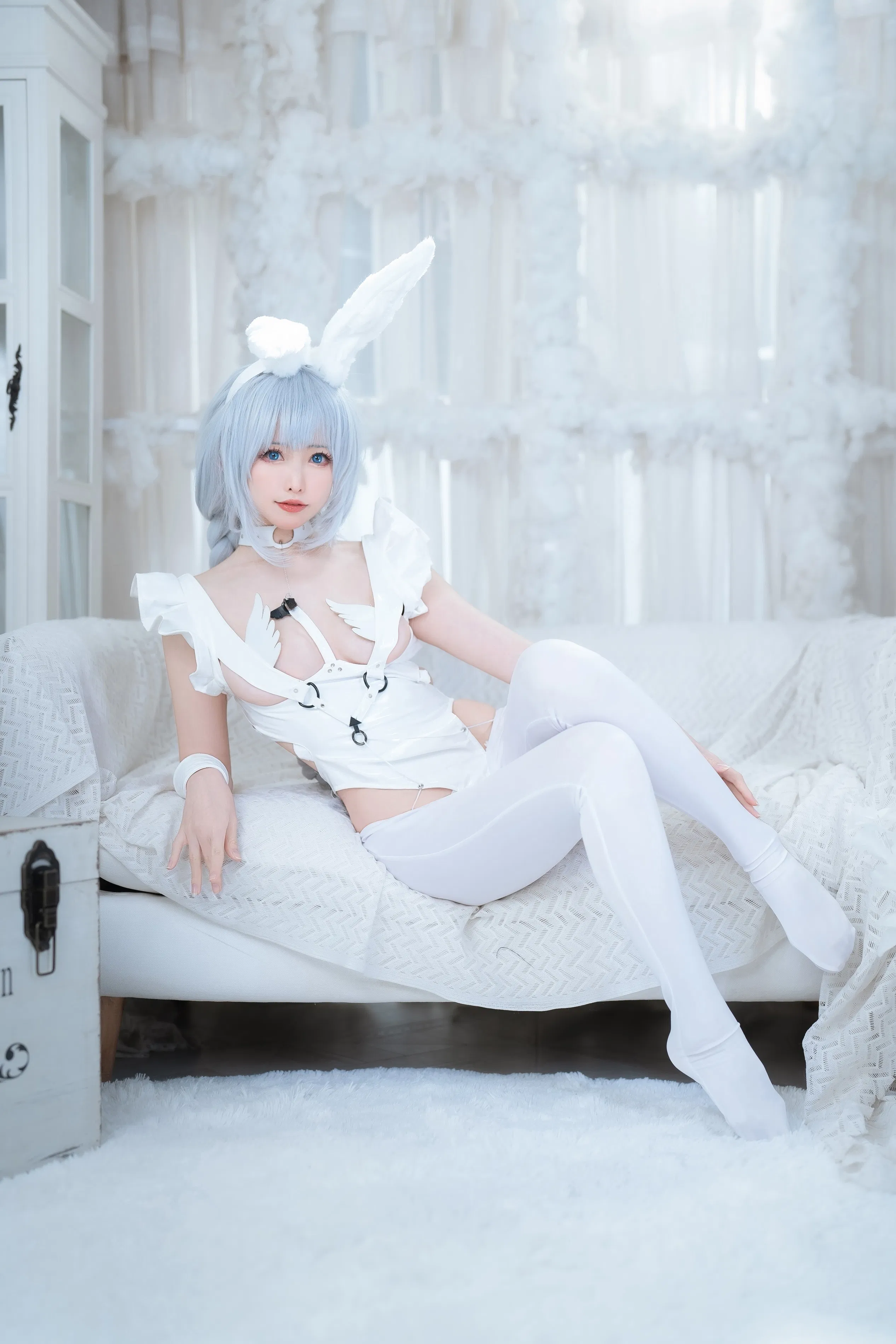 [Cosplay] 樱岛嗷一 兔女郎 碧蓝航线 光辉μ兵装 Z46
