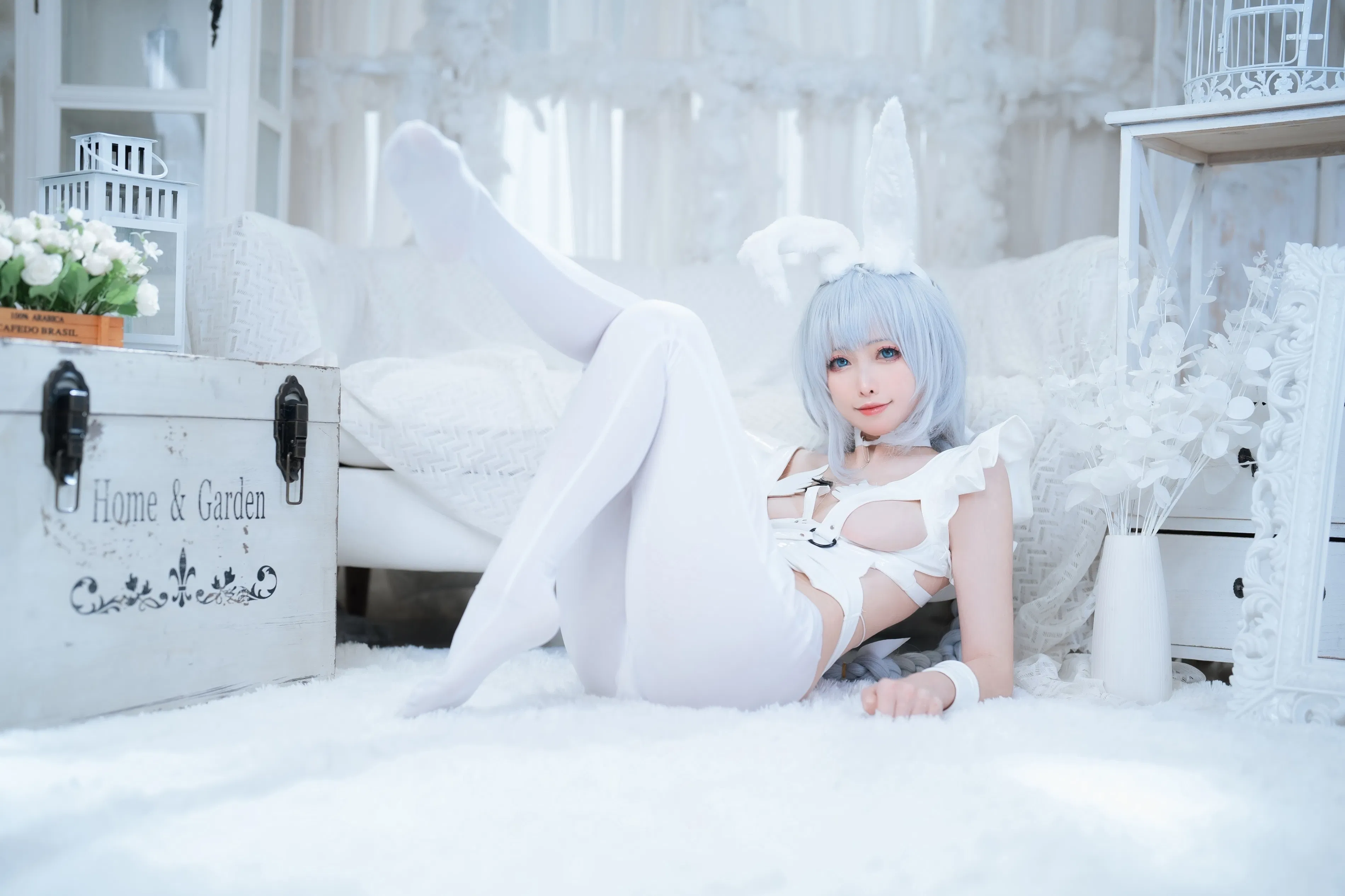 [Cosplay] 樱岛嗷一 兔女郎 碧蓝航线 光辉μ兵装 Z46