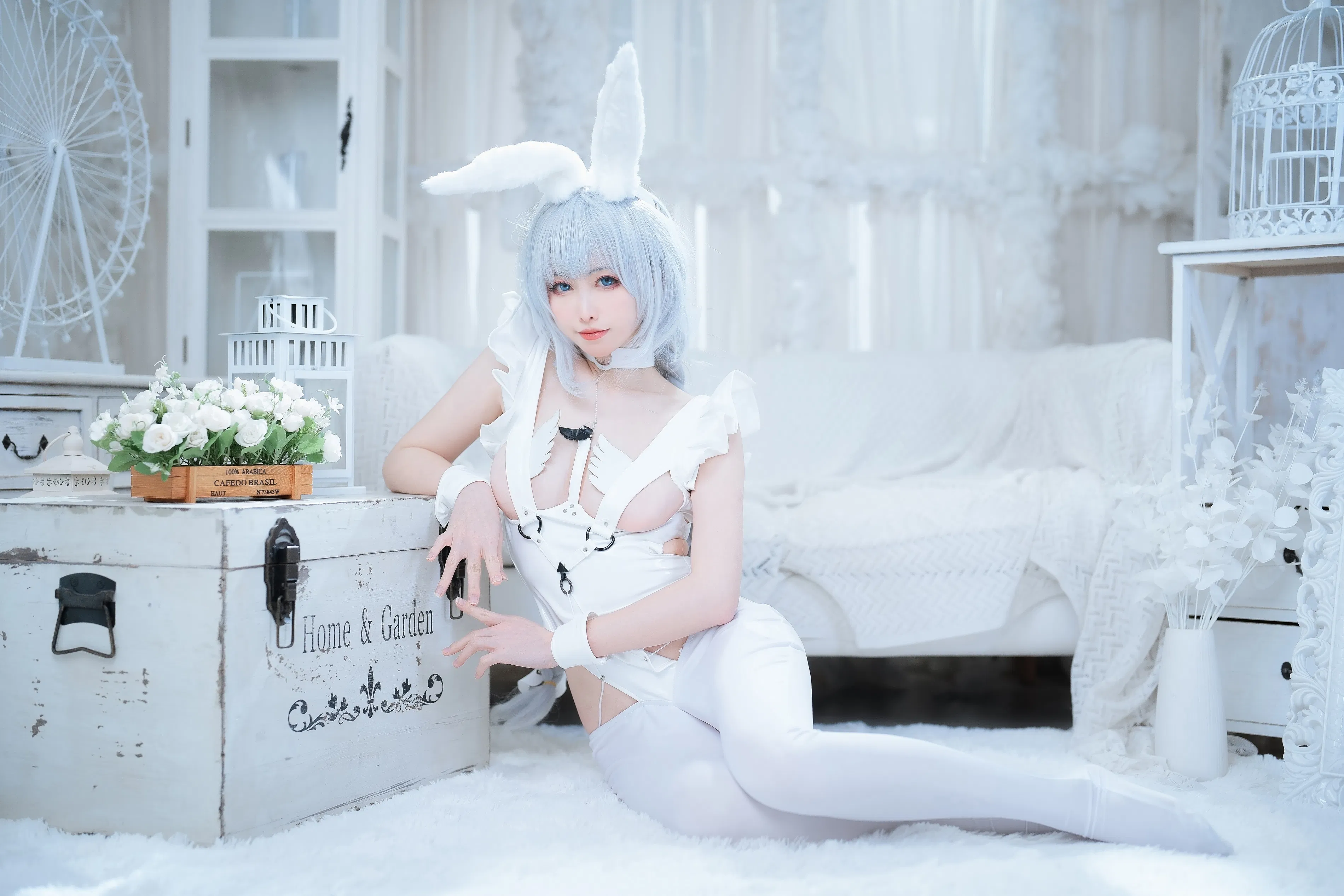 [Cosplay] 樱岛嗷一 兔女郎 碧蓝航线 光辉μ兵装 Z46