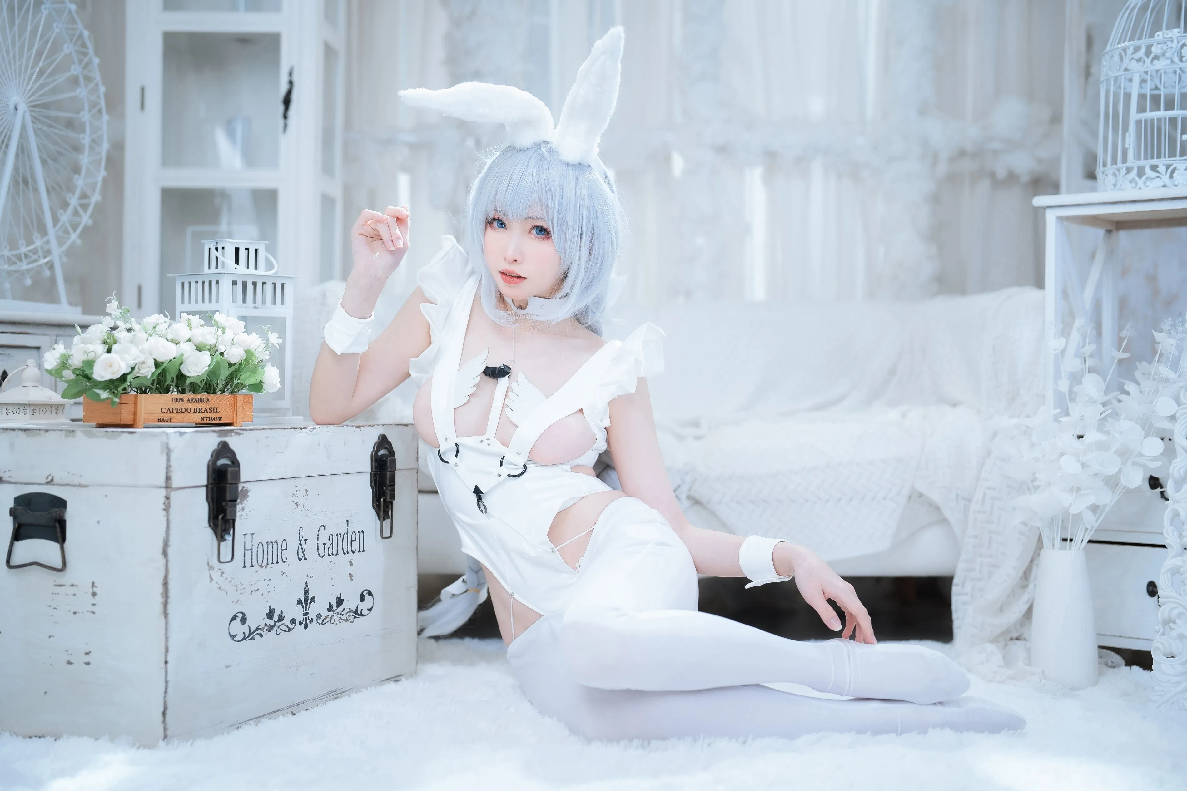 [Cosplay] 樱岛嗷一 兔女郎 碧蓝航线 光辉μ兵装 Z46