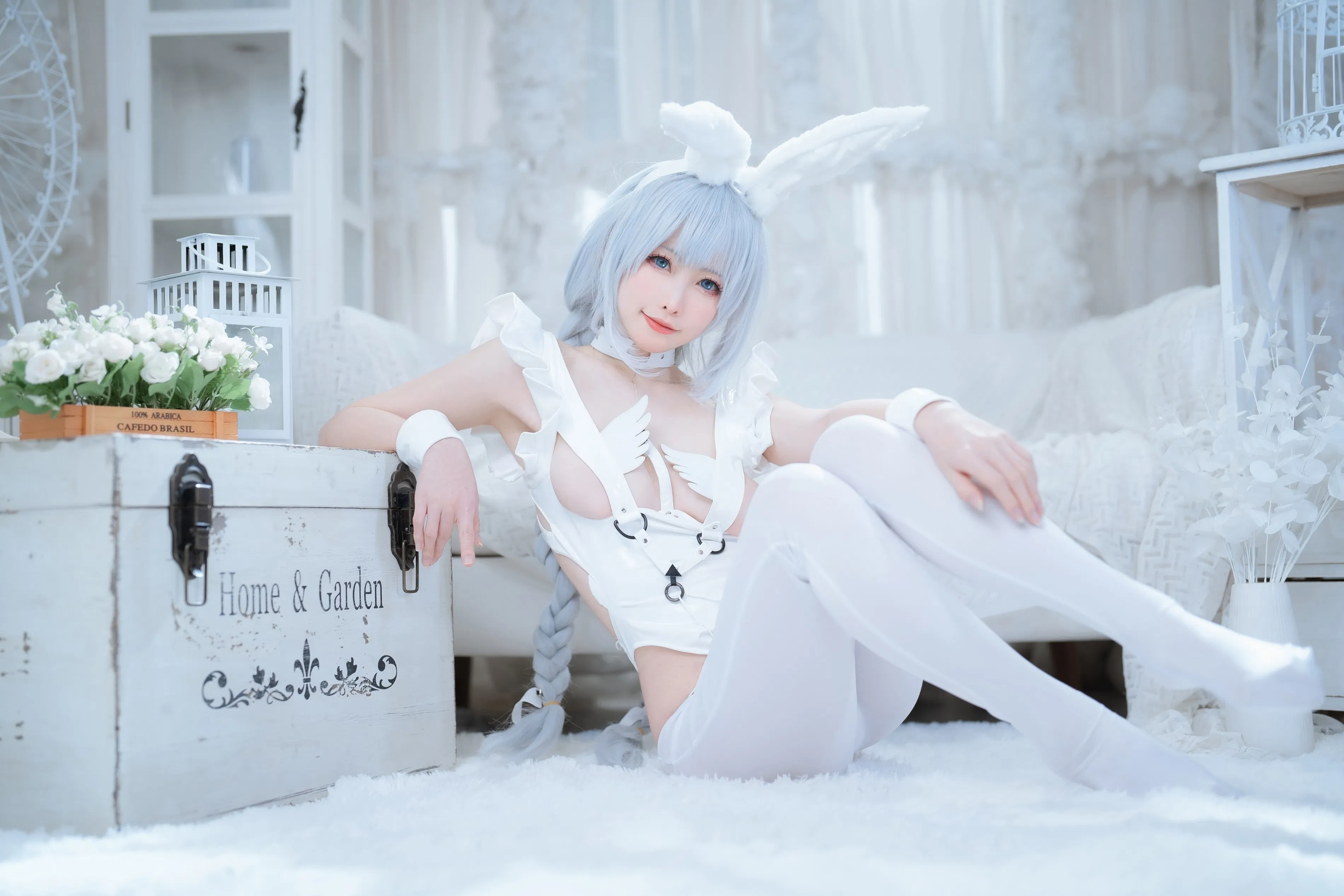 [Cosplay] 樱岛嗷一 兔女郎 碧蓝航线 光辉μ兵装 Z46
