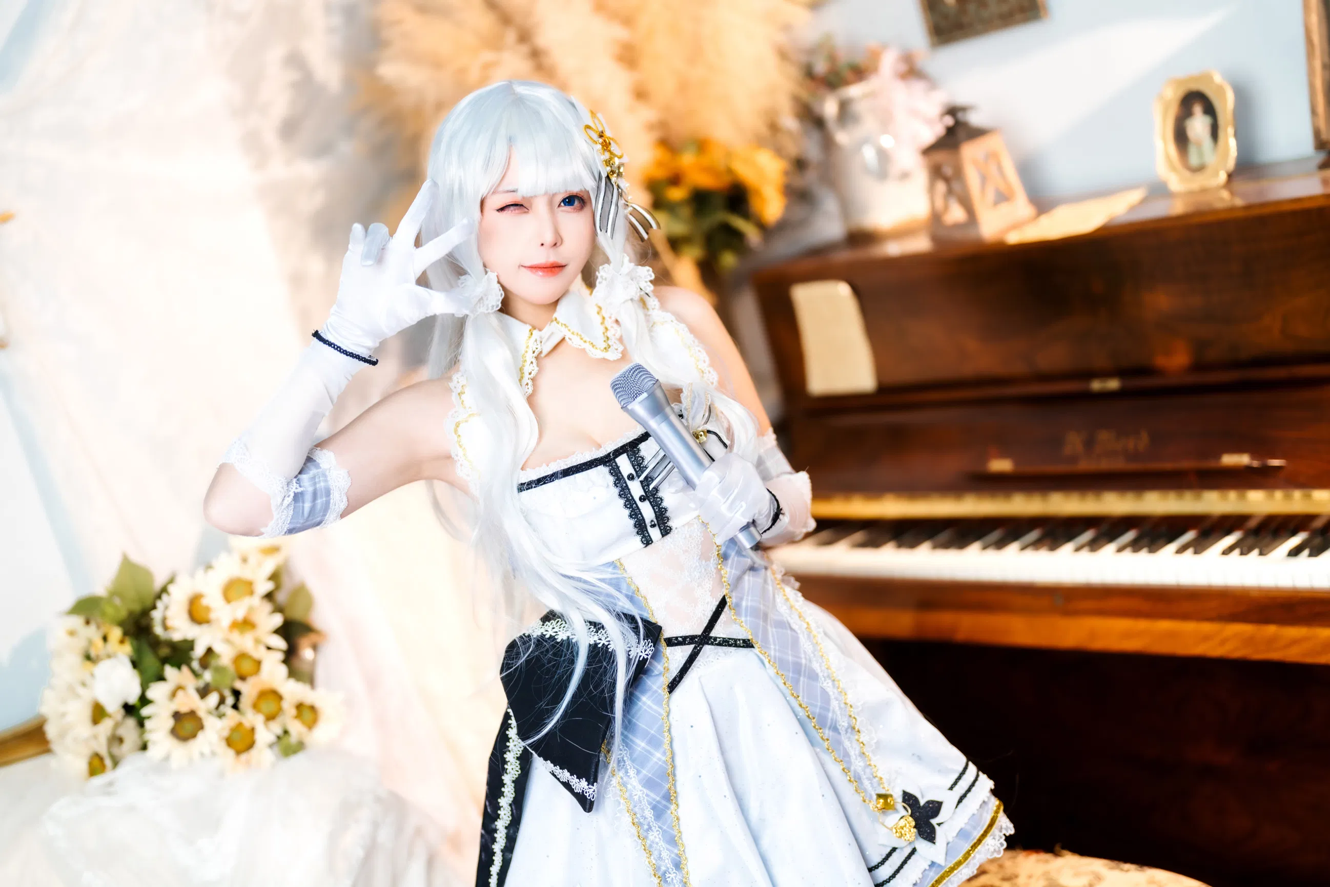 [Cosplay] 樱岛嗷一 兔女郎 碧蓝航线 光辉μ兵装 Z46