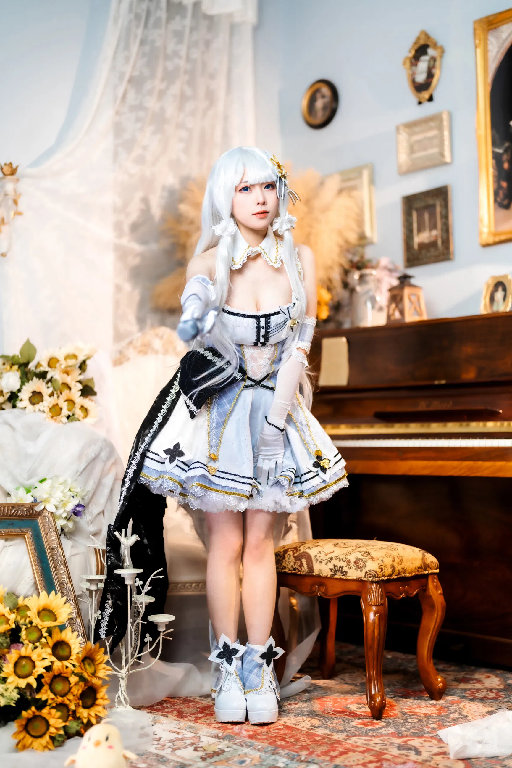 [Cosplay] 樱岛嗷一 兔女郎 碧蓝航线 光辉μ兵装 Z46