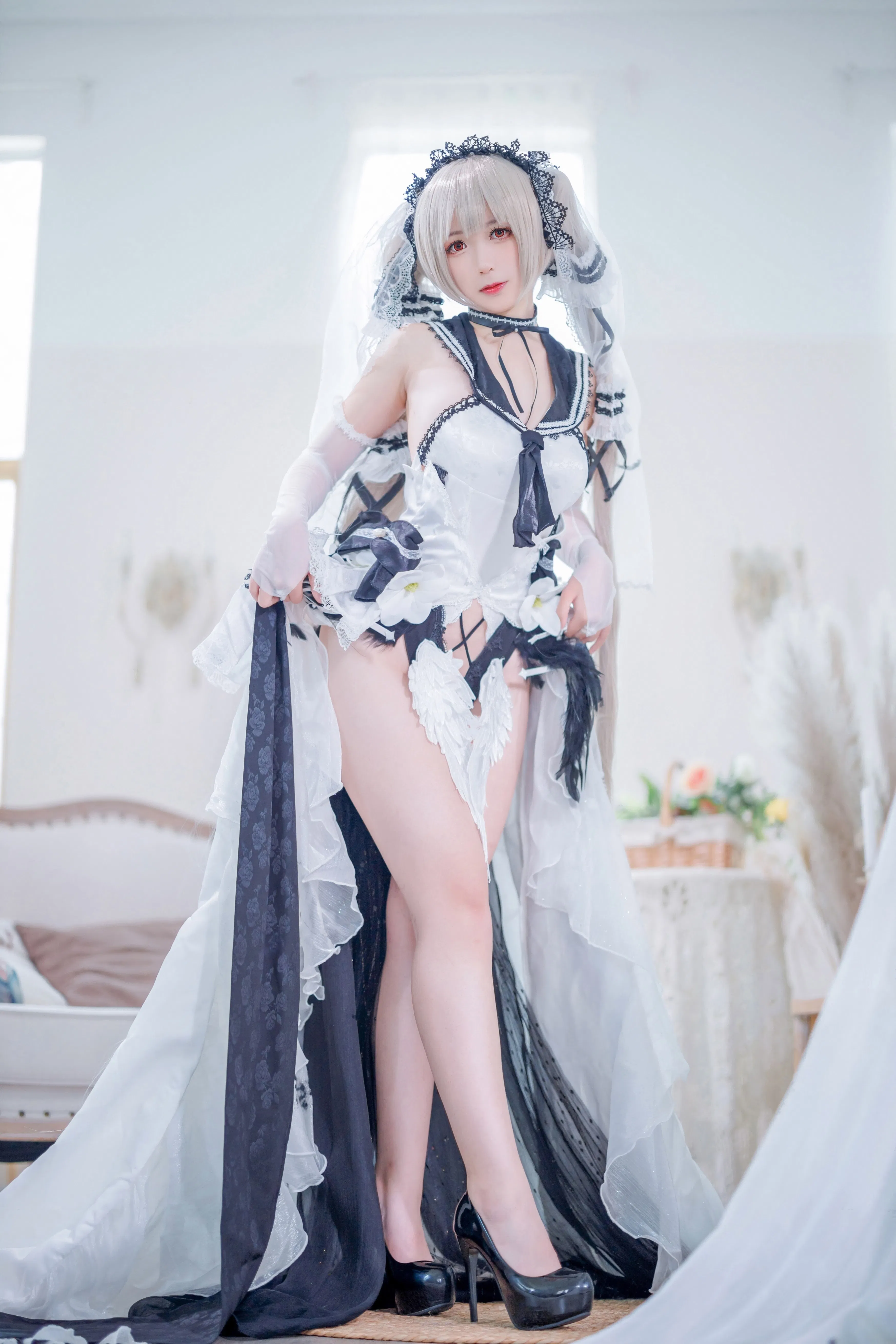 [Cosplay] 樱落酱w - 碧蓝航线 可畏 礼服