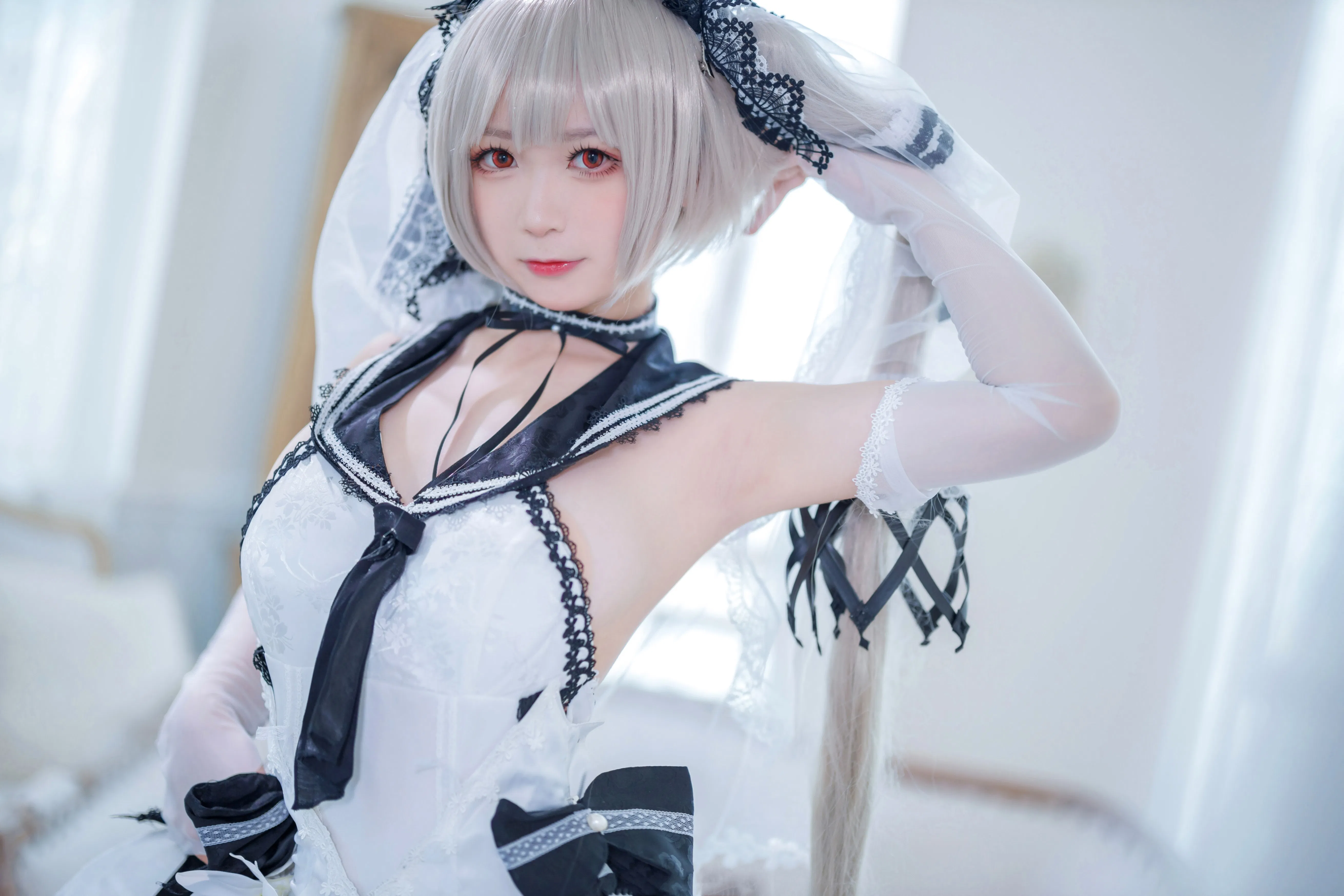 [Cosplay] 樱落酱w - 碧蓝航线 可畏 礼服