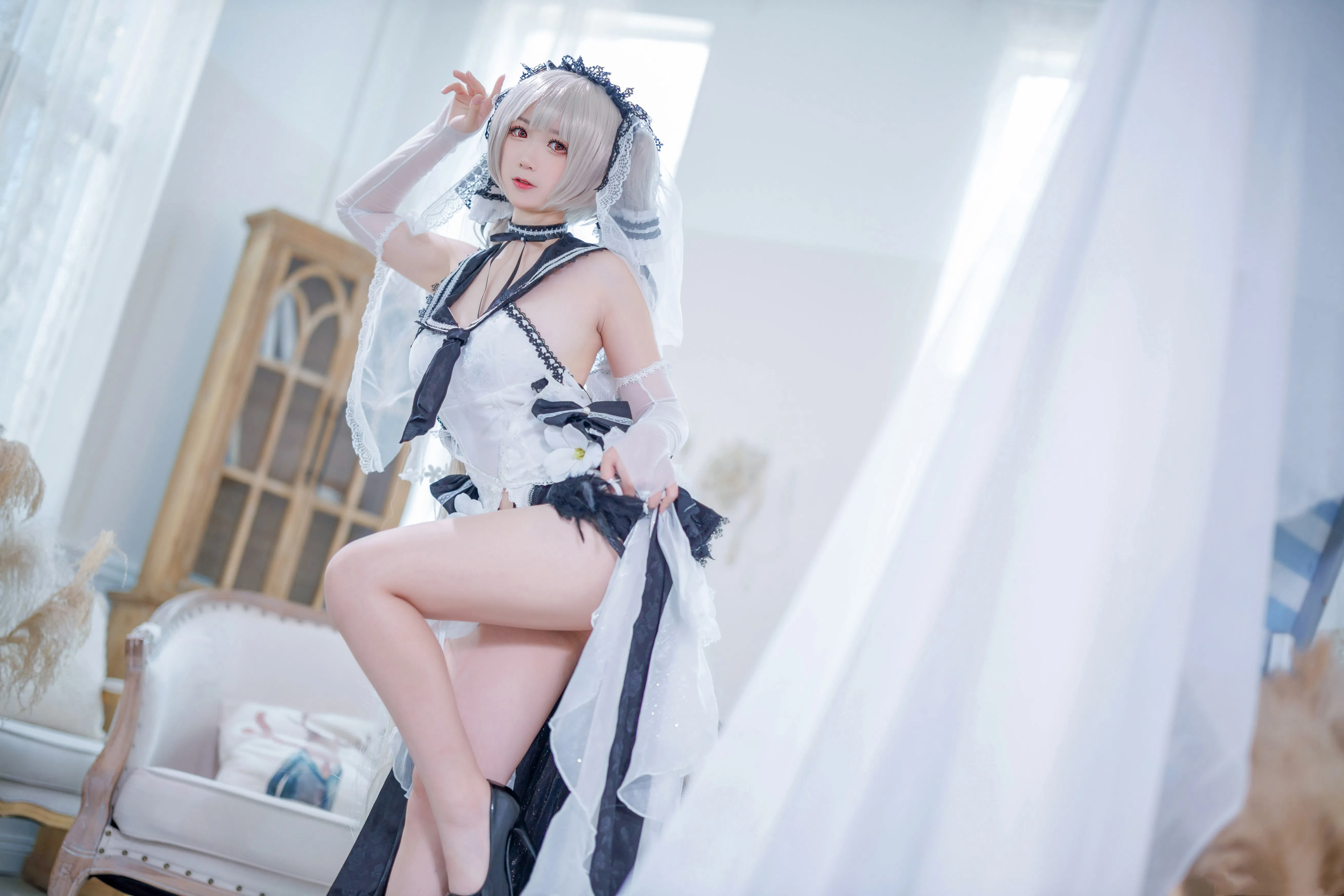 [Cosplay] 樱落酱w - 碧蓝航线 可畏 礼服