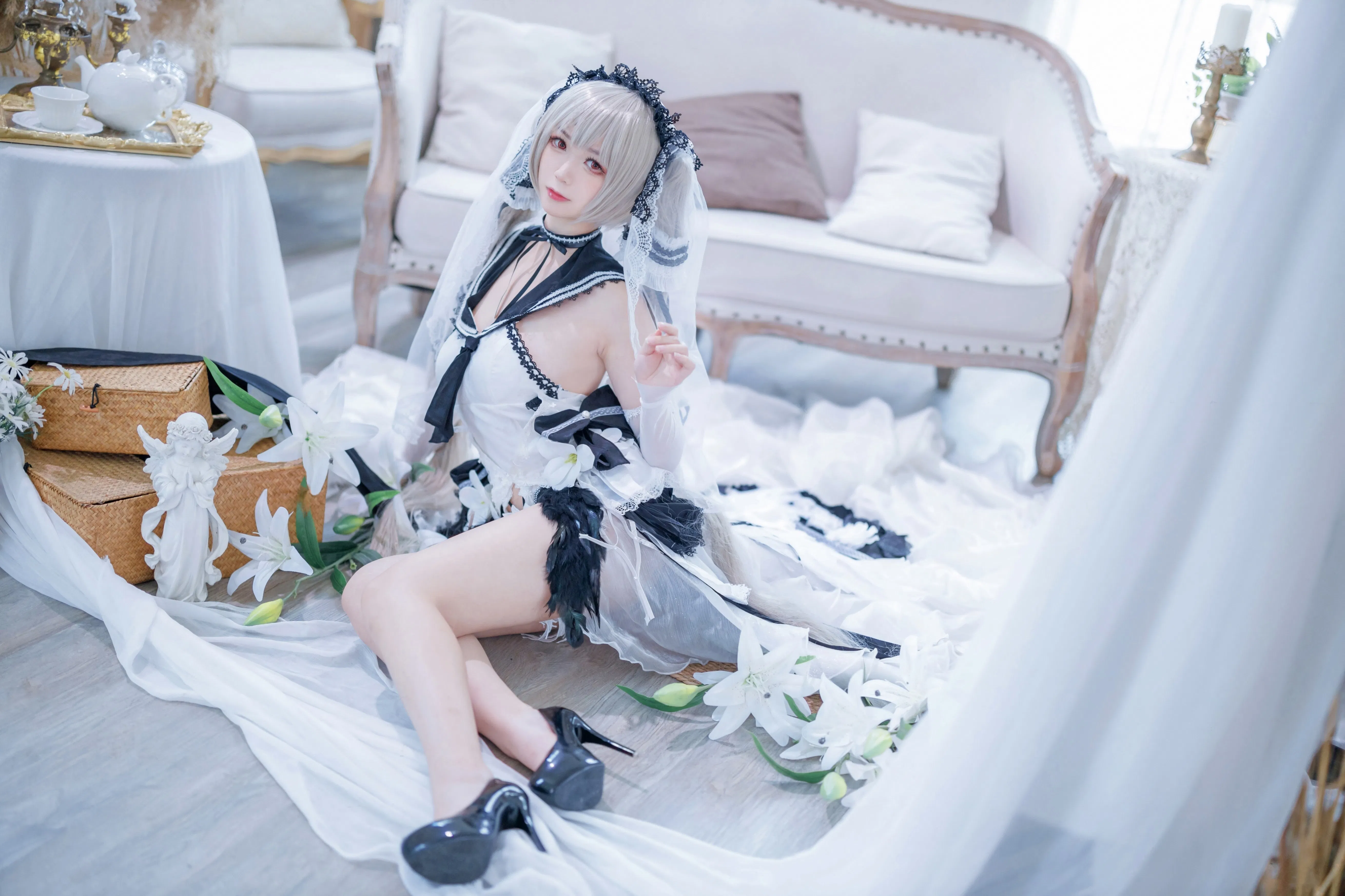 [Cosplay] 樱落酱w - 碧蓝航线 可畏 礼服