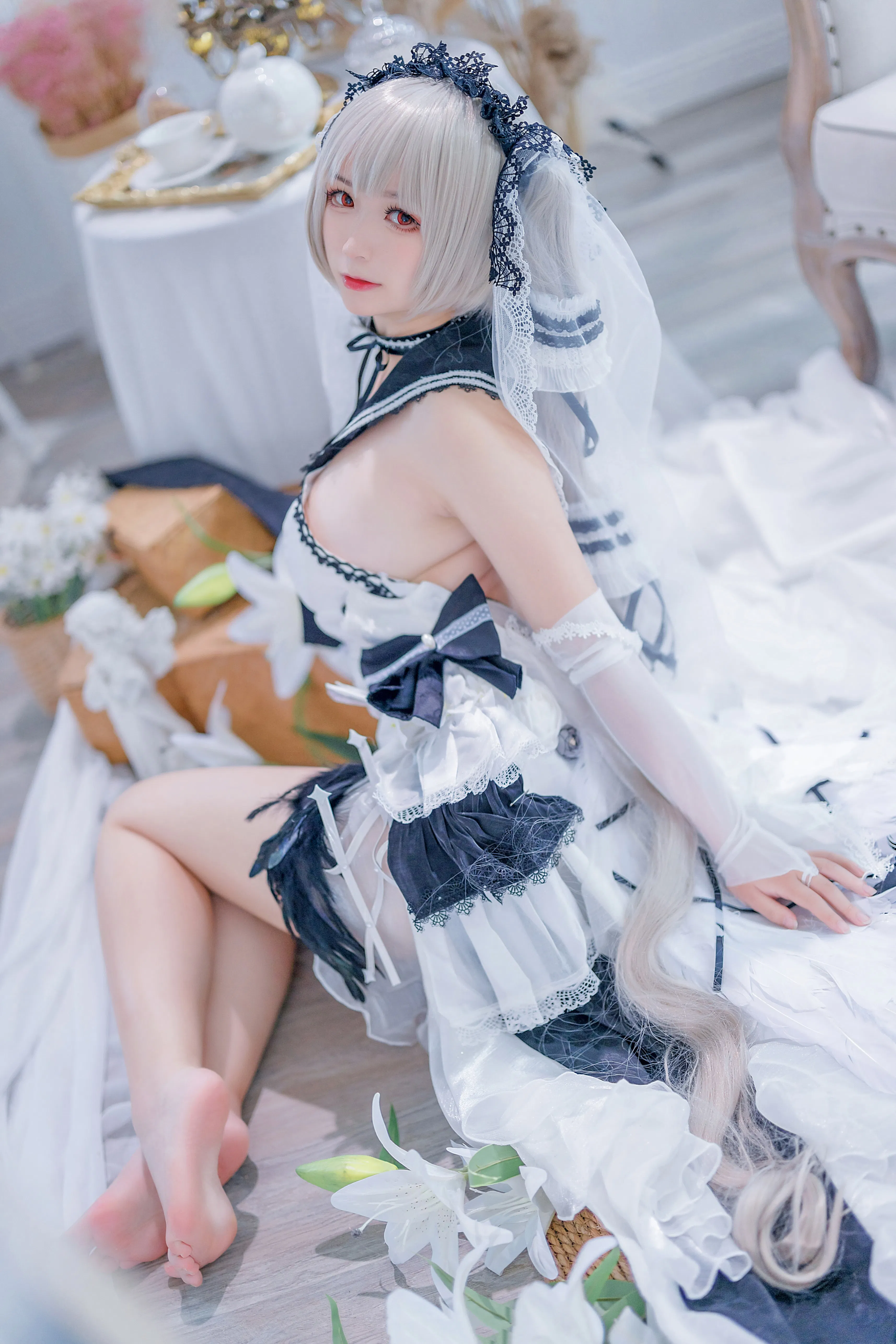 [Cosplay] 樱落酱w - 碧蓝航线 可畏 礼服