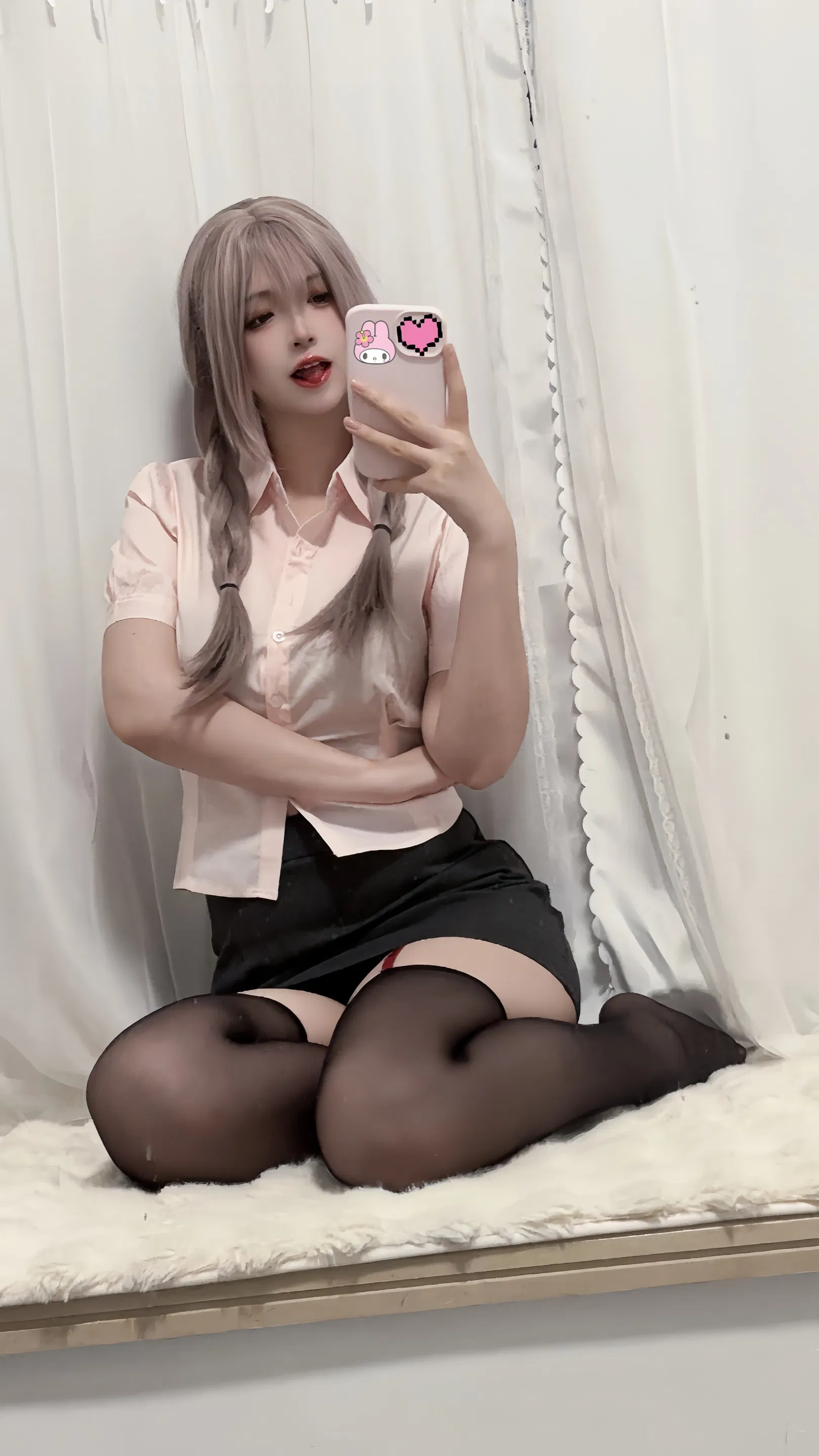 [Cosplay] 疯猫ss - 紫色麻花辫