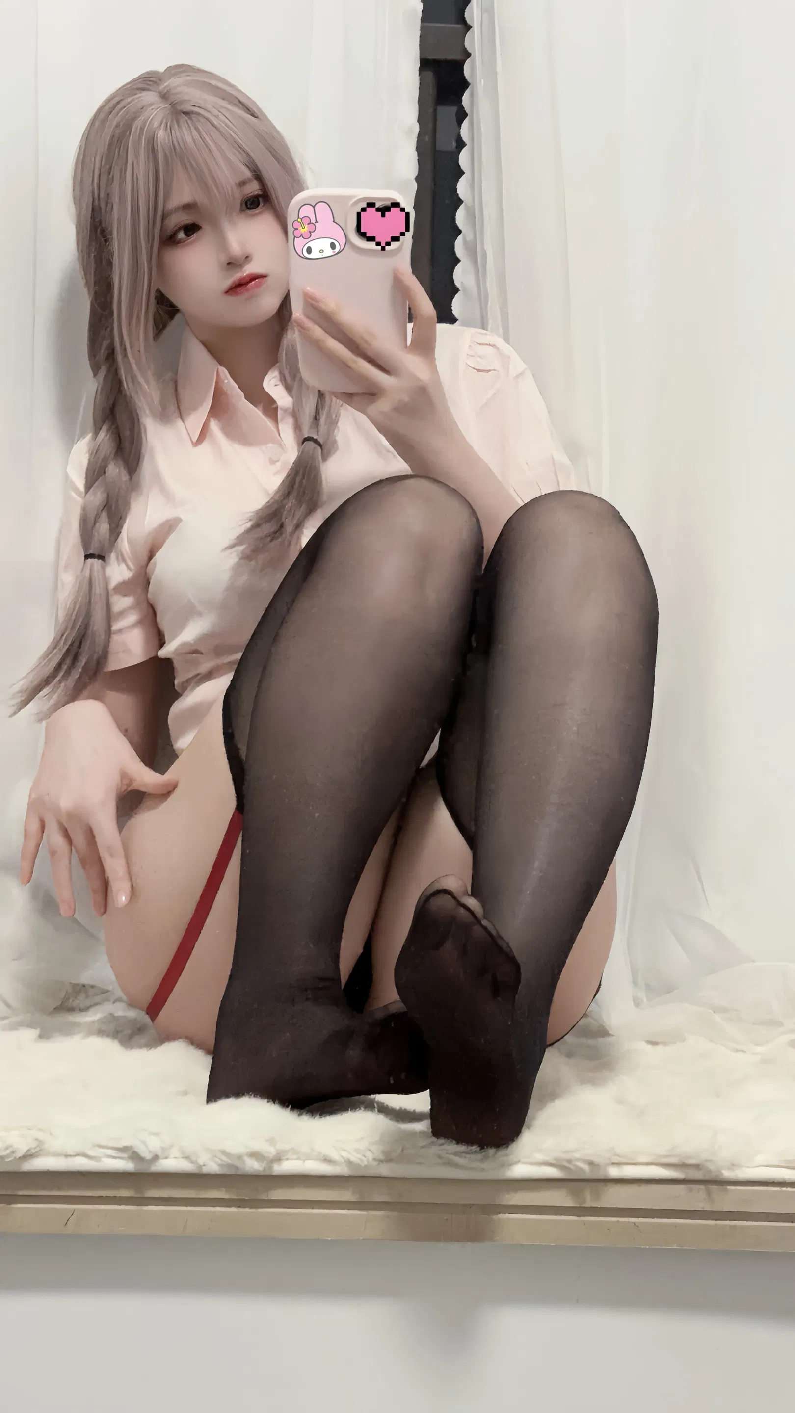 [Cosplay] 疯猫ss - 紫色麻花辫