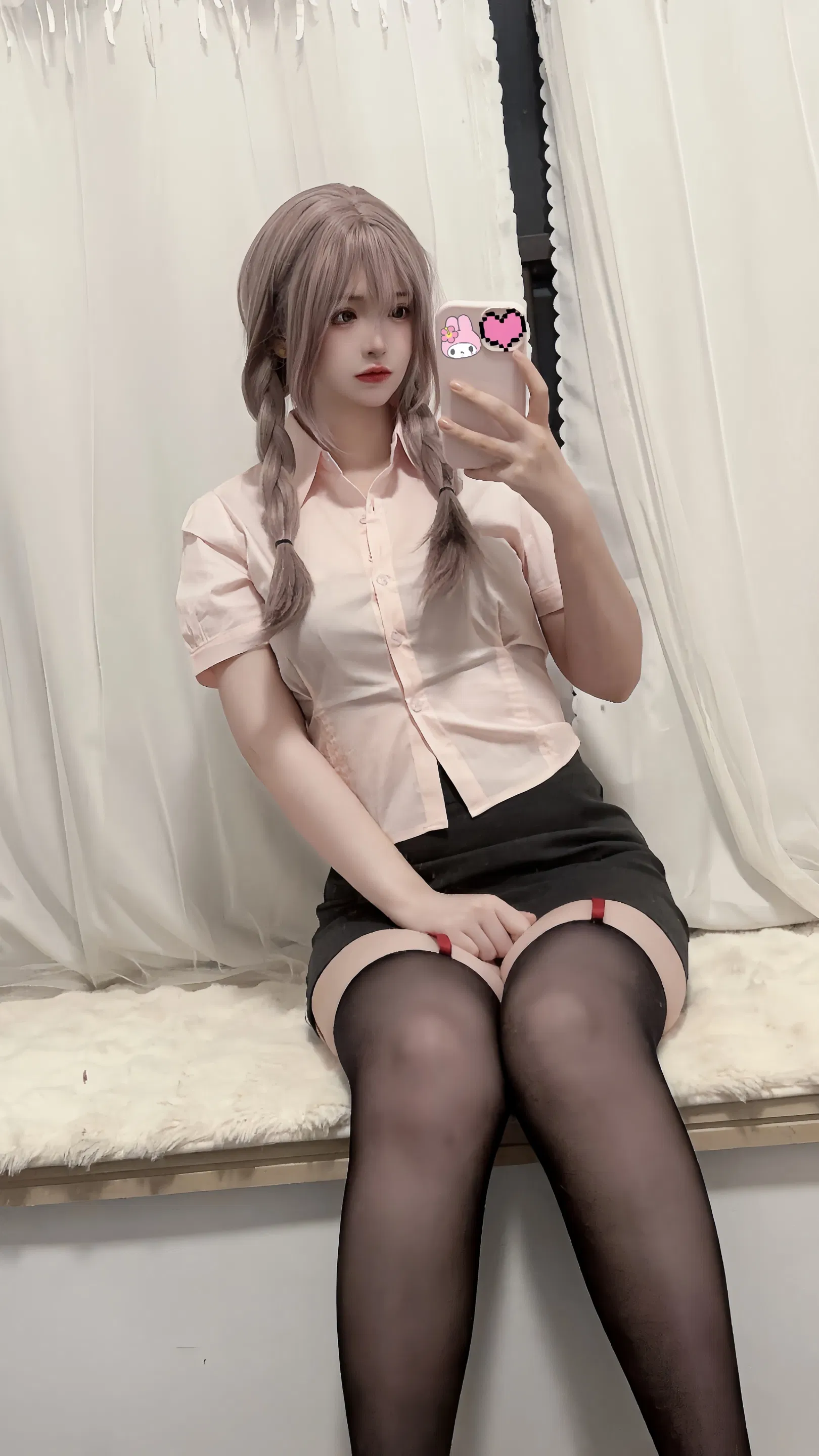 [Cosplay] 疯猫ss - 紫色麻花辫