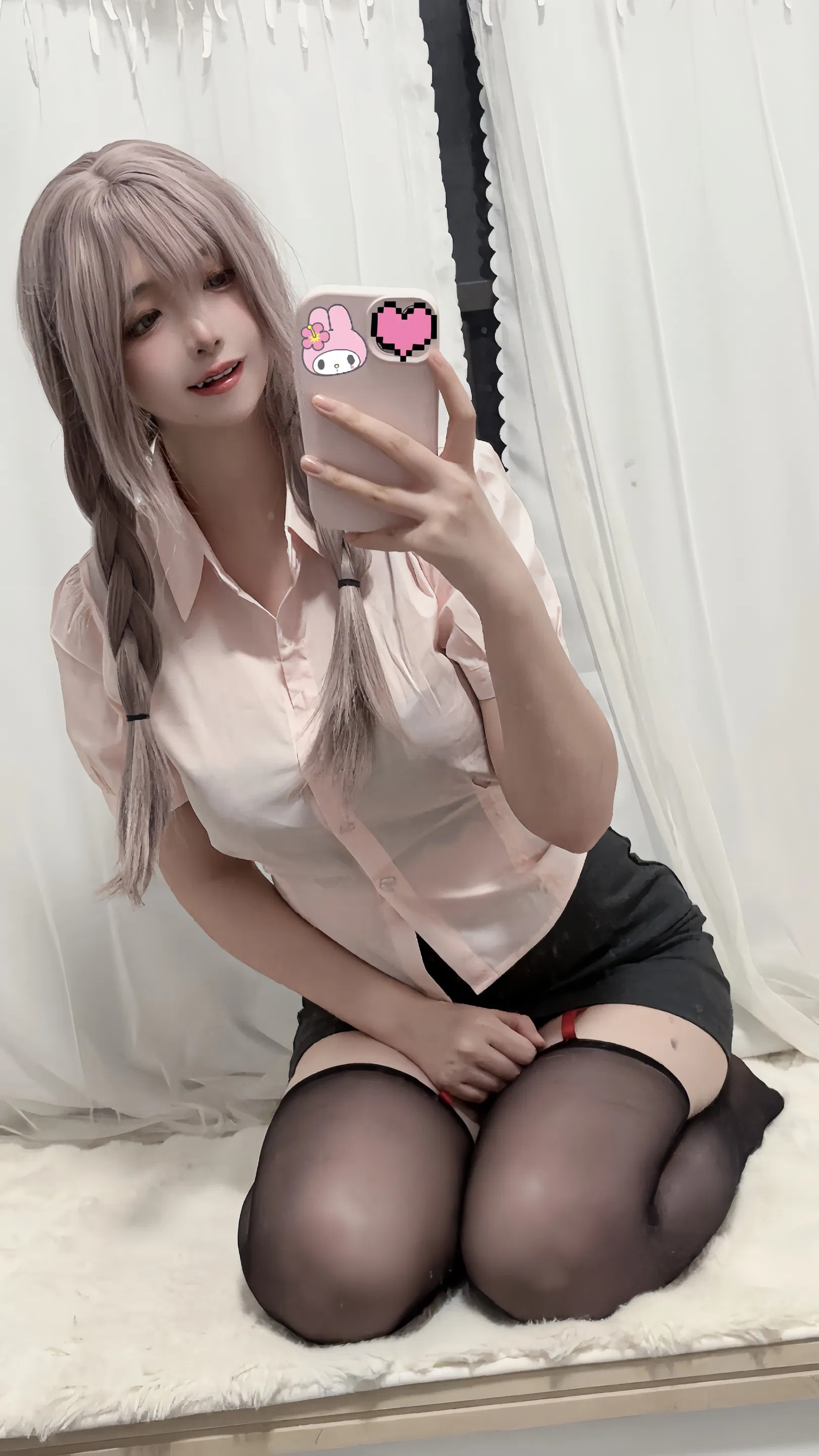 [Cosplay] 疯猫ss - 紫色麻花辫