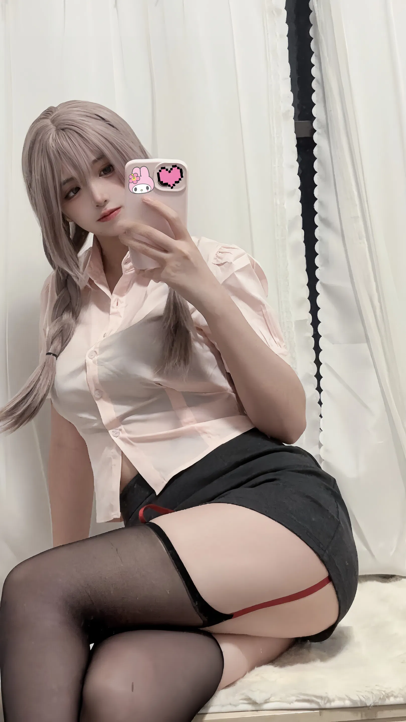 [Cosplay] 疯猫ss - 紫色麻花辫