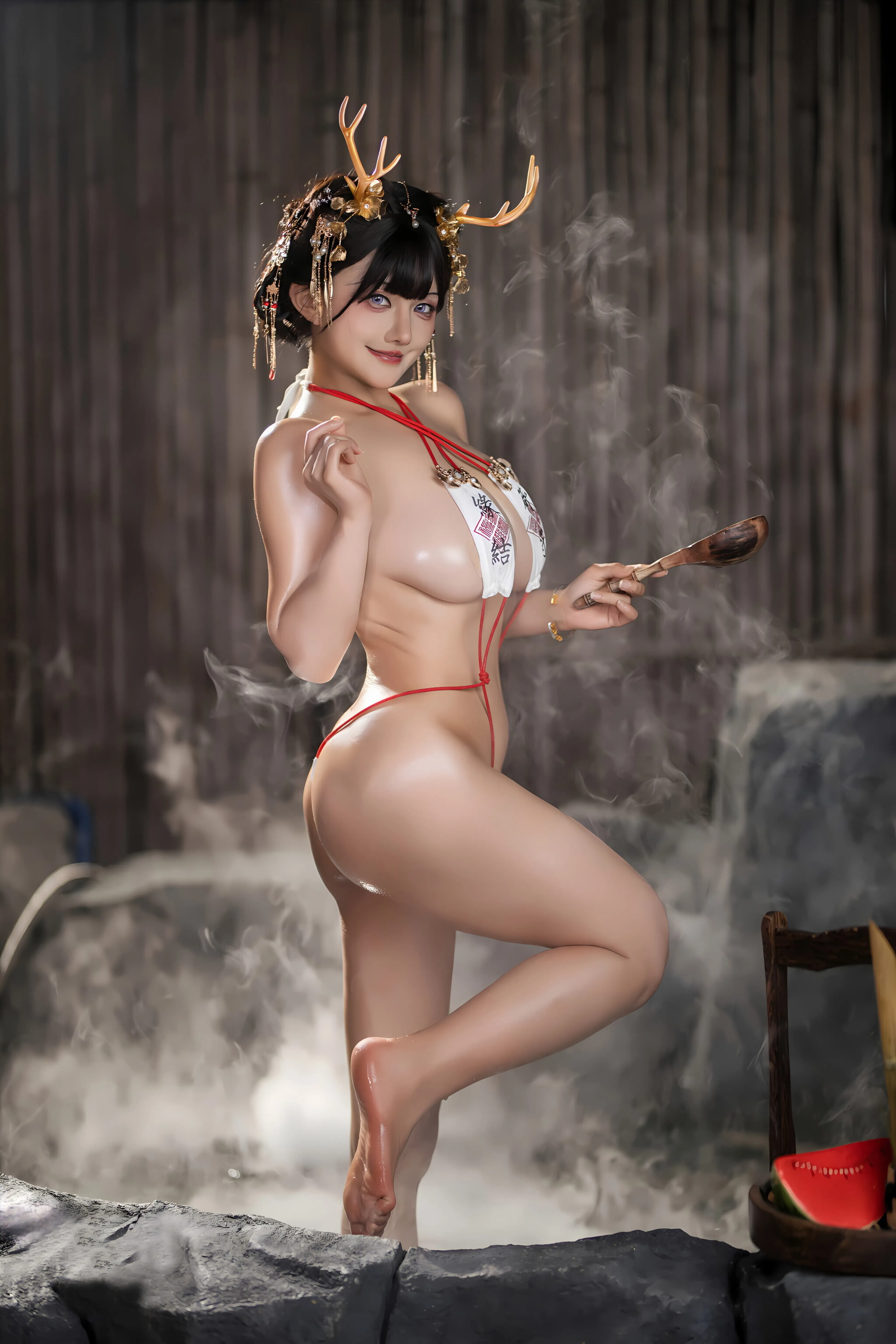 [Cosplay] 虎牙古阿扎 - 泉之龙精灵