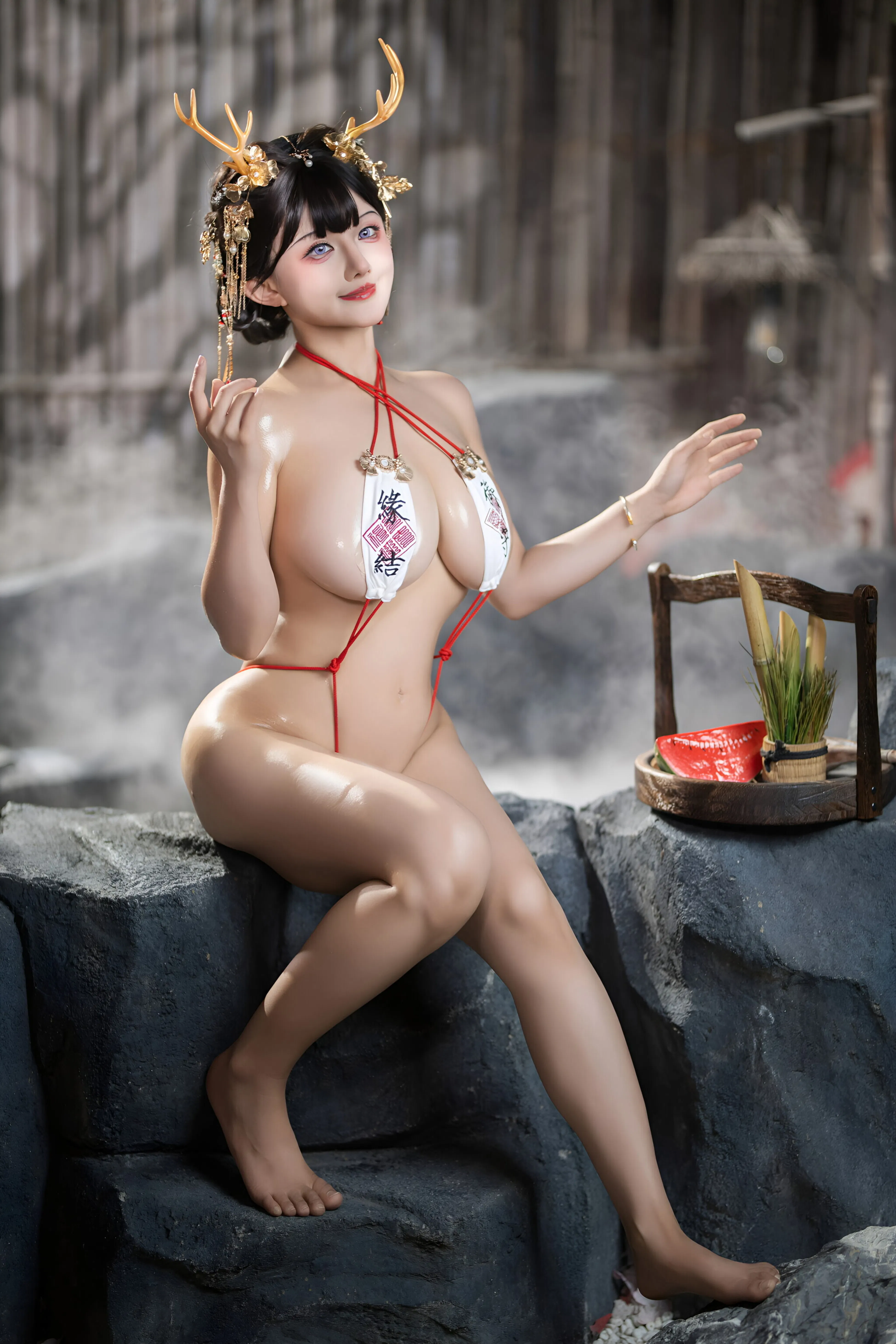 [Cosplay] 虎牙古阿扎 - 泉之龙精灵